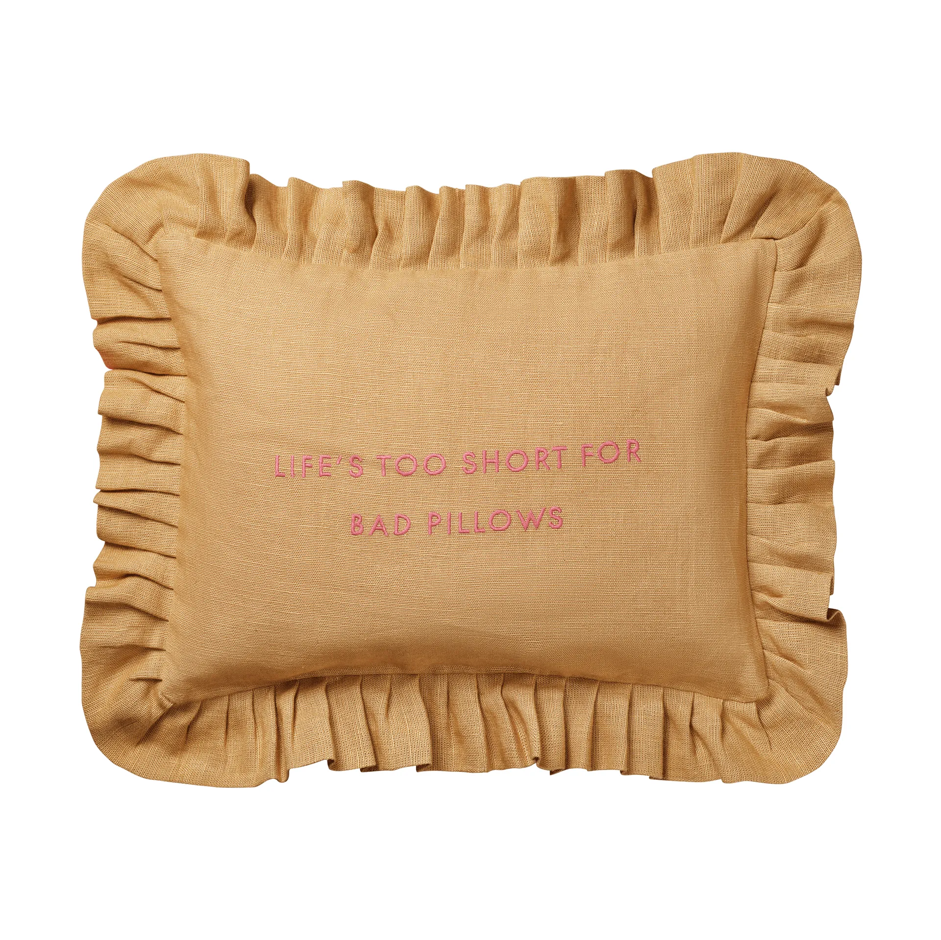 Pick a Poppy Quote tyynynpäällinen Harvest yellow, 30x40 cm