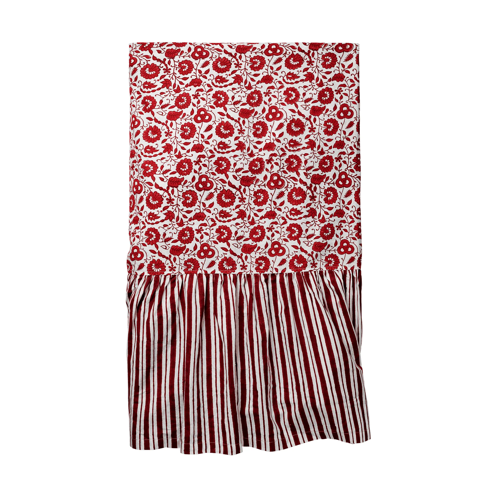 Pick a Poppy Damson pöytäliina Burgundy, 350x150 cm