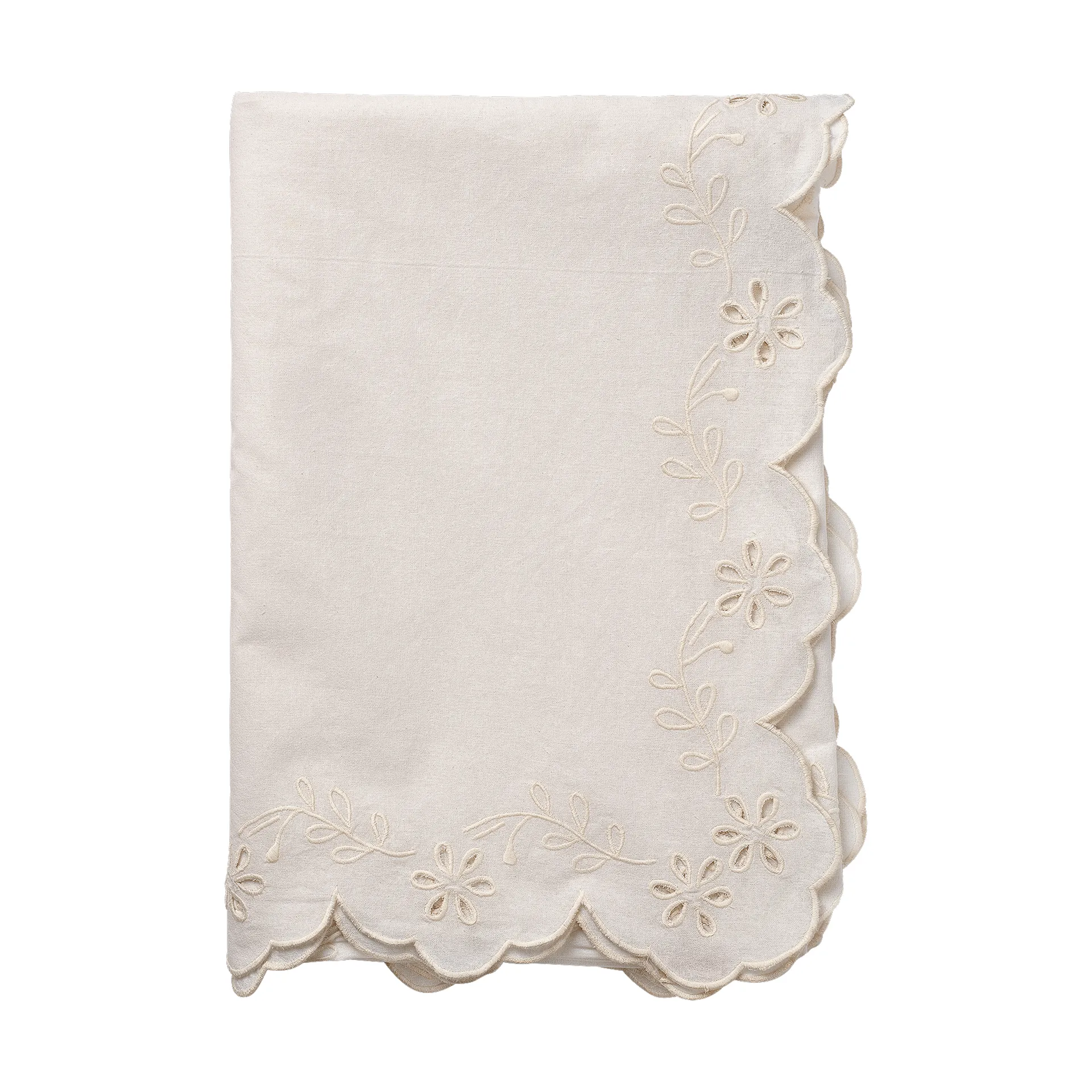 Pick a Poppy Lace pöytäliina Offwhite, 180x250 cm