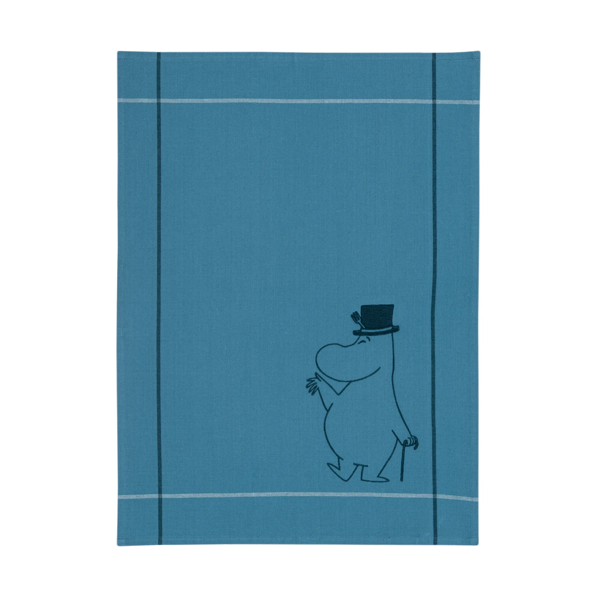 Moomin Arabia Muumi keittiöpyyhe 50x70 cm Muumipappa