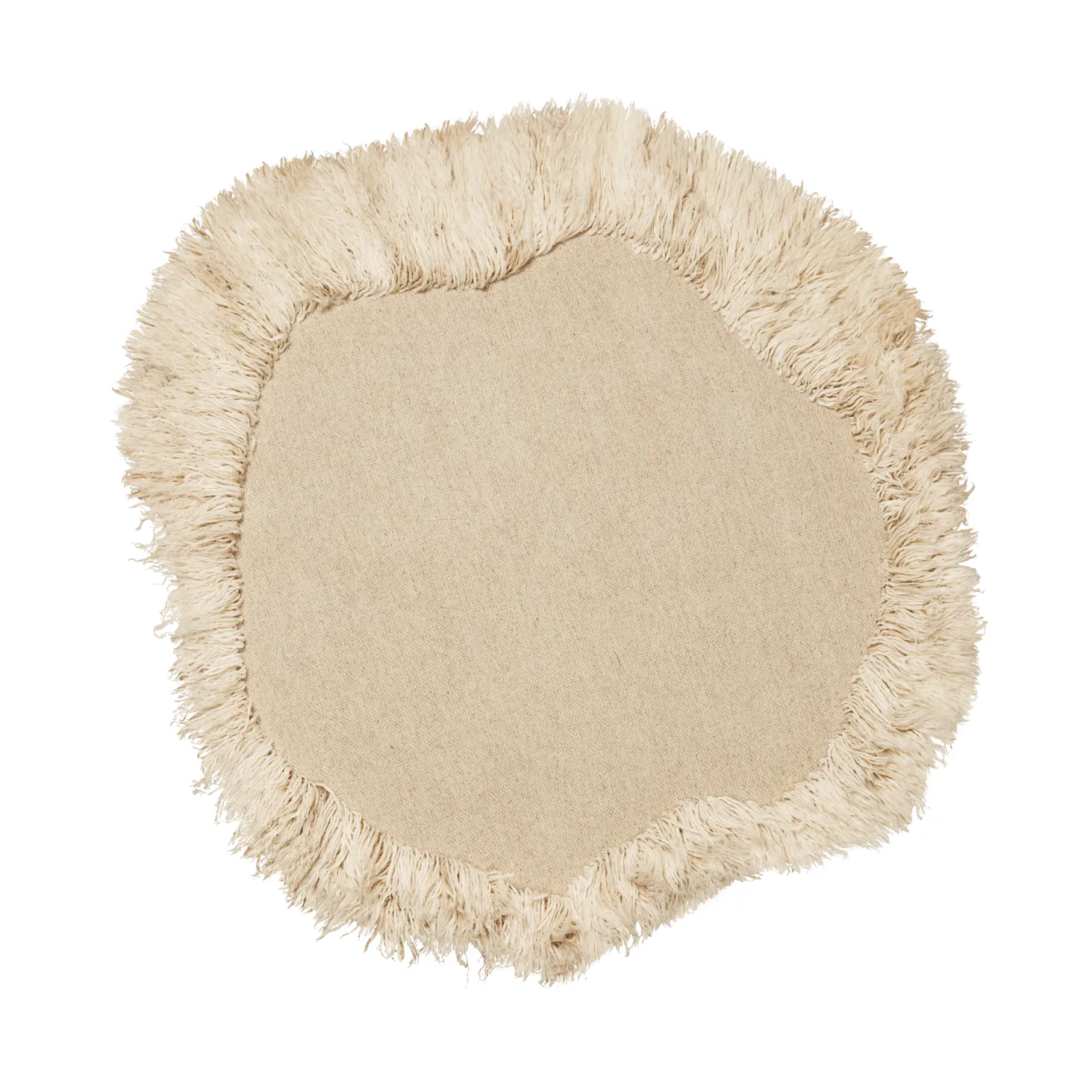 Ferm Living Norte joulukuusenmatto Ø120 cm Natural
