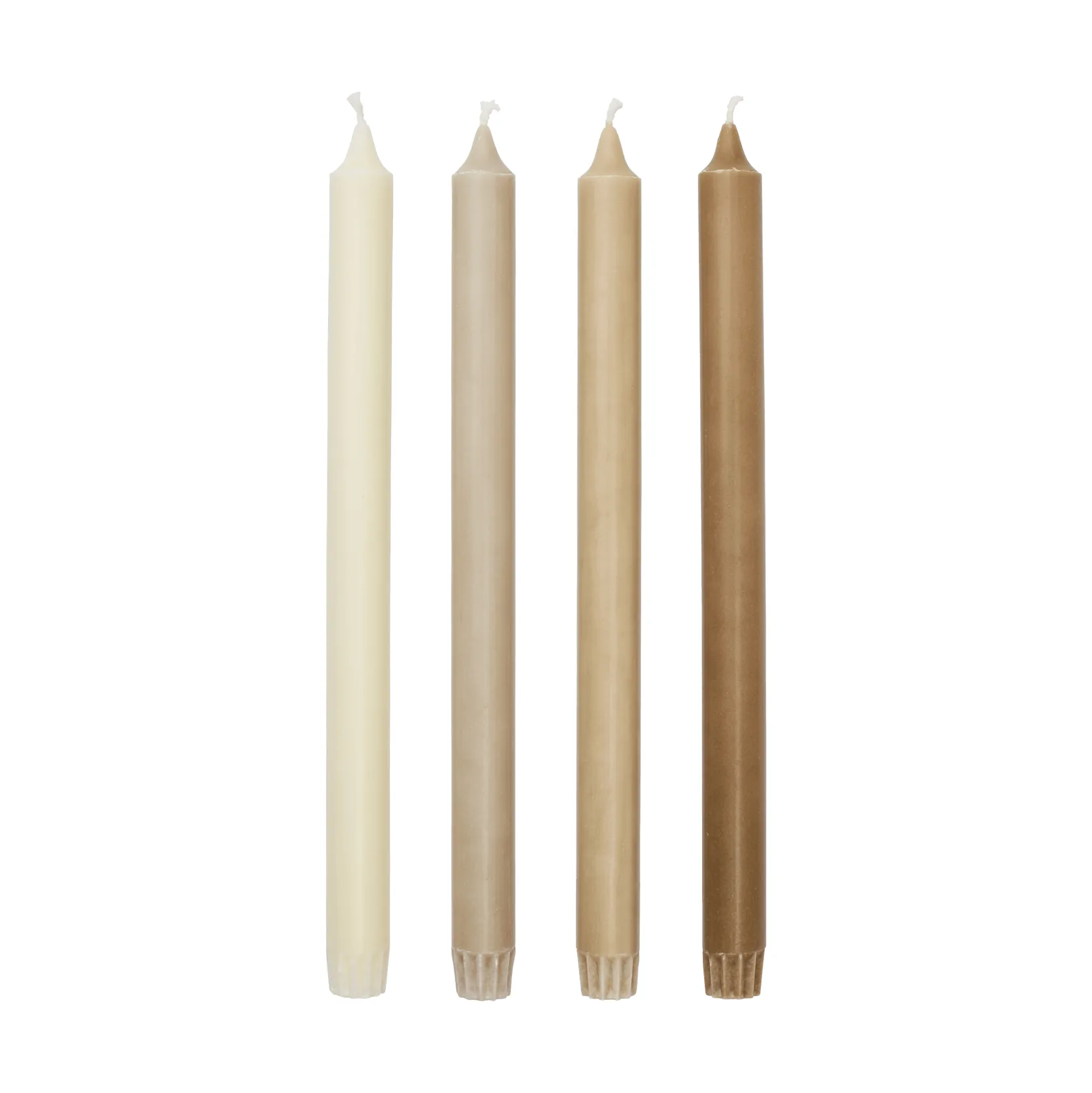 Ferm Living Pure candles 4 kpl Faded