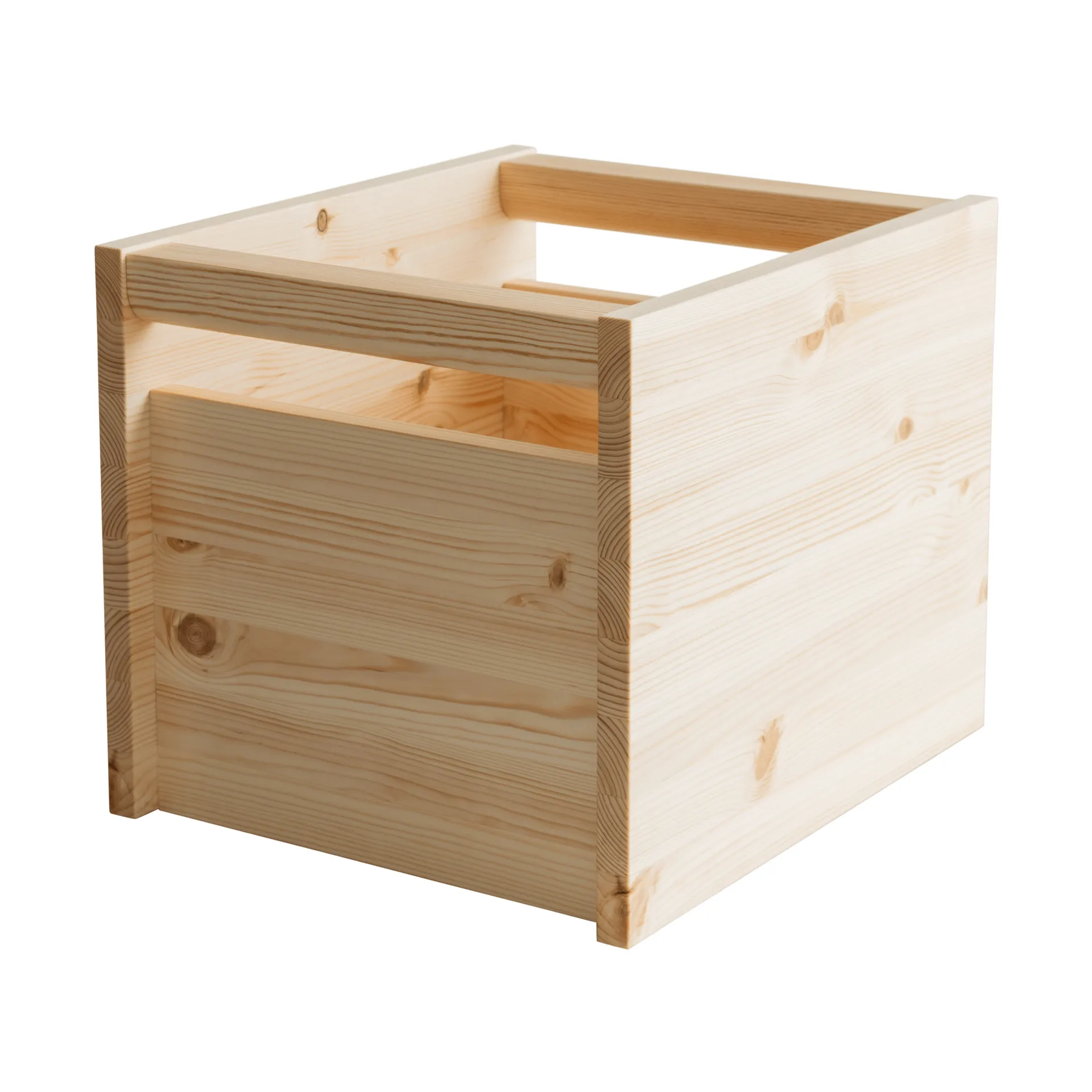 Vaarnii 020 Koppa Crate säilytyslaatikko Öljyvahattu mänty, large 38x43x36 cm