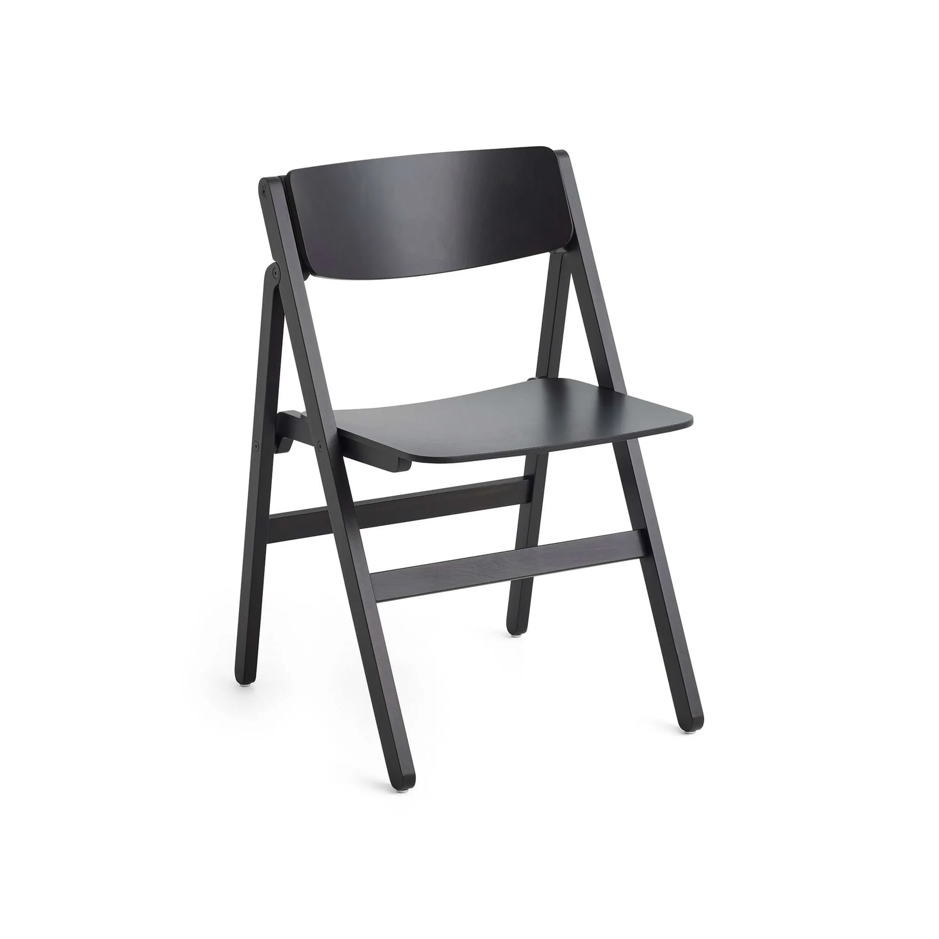 HAY Backflip Chair tuoli Anthracite-lakattu pyökki