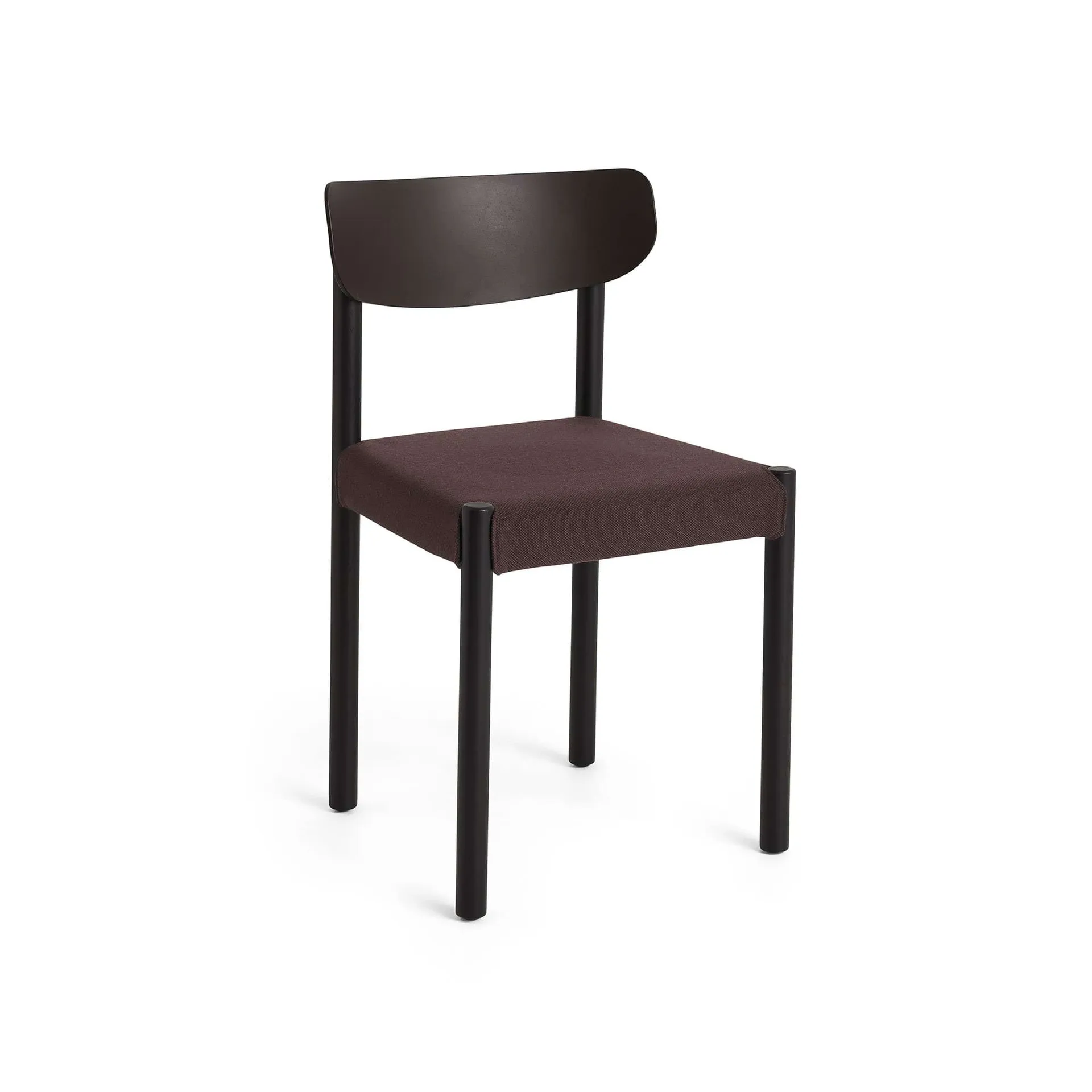HAY Pack Chair 11 tuoli Öljytty tammi-graphite brown-Steelcut 695