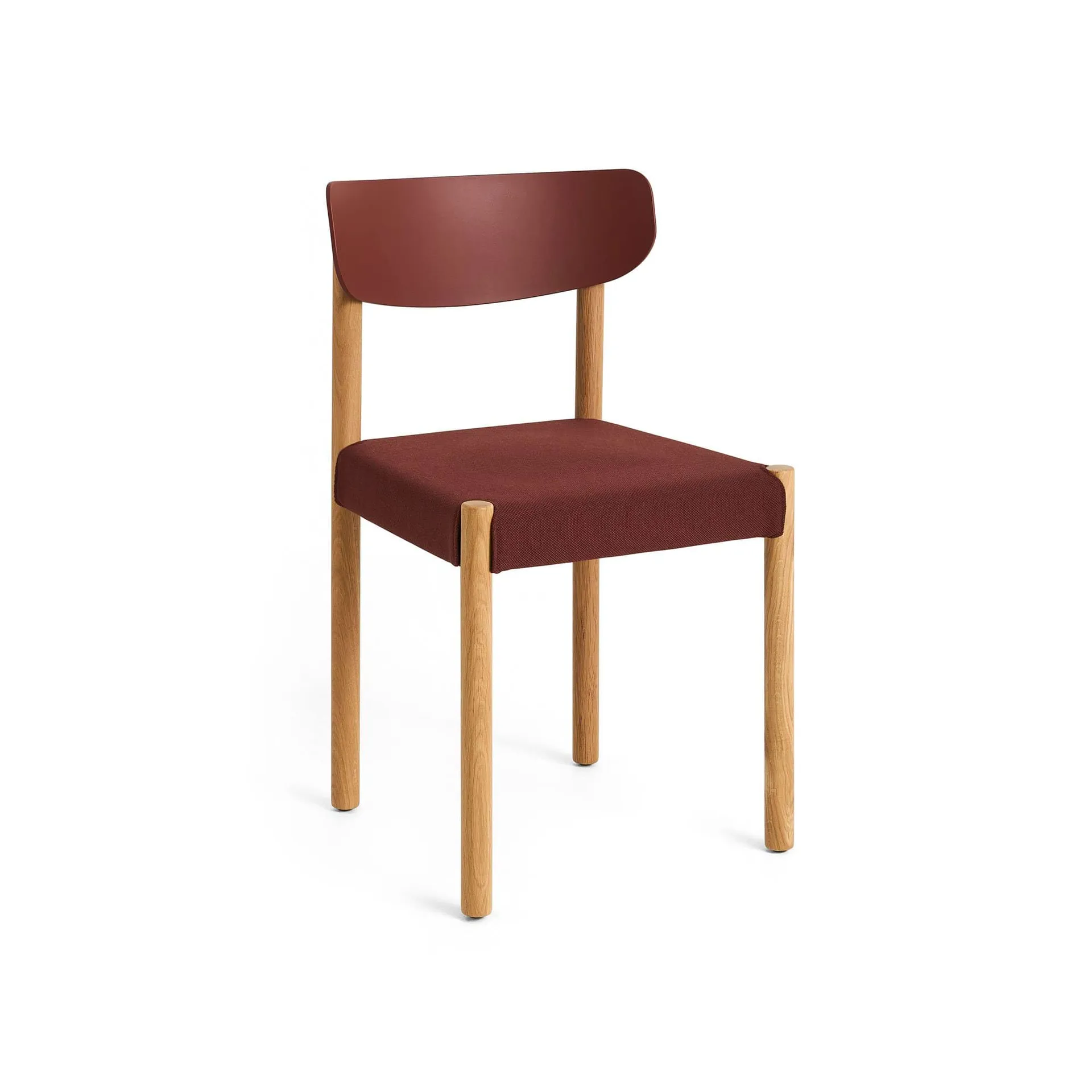 HAY Pack Chair 11 tuoli Öljytty tammi-hull red-Steelcut 655