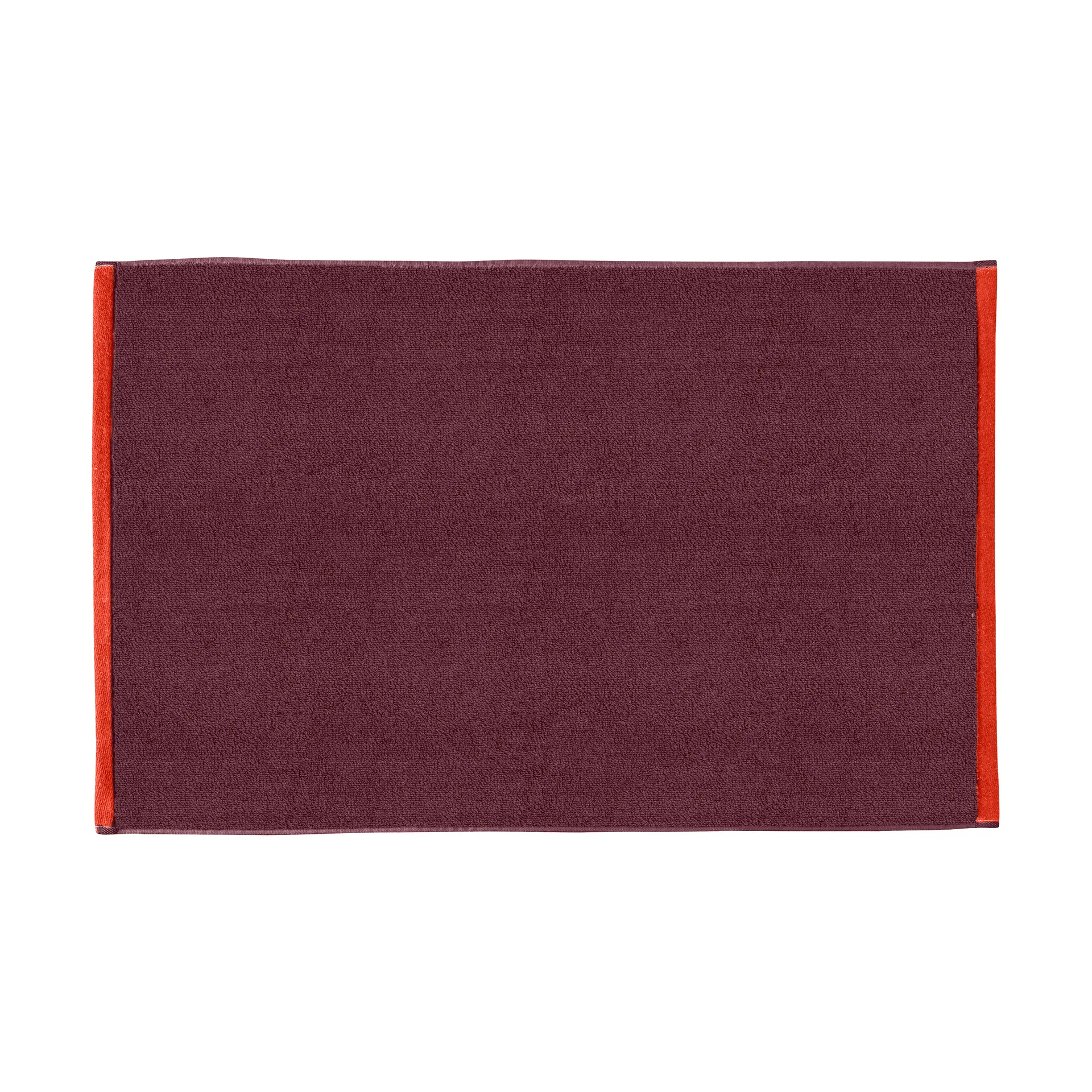 Mette Ditmer Soft kylpyhuonematto 50x80 cm Red-Grey (punainen-harmaa)