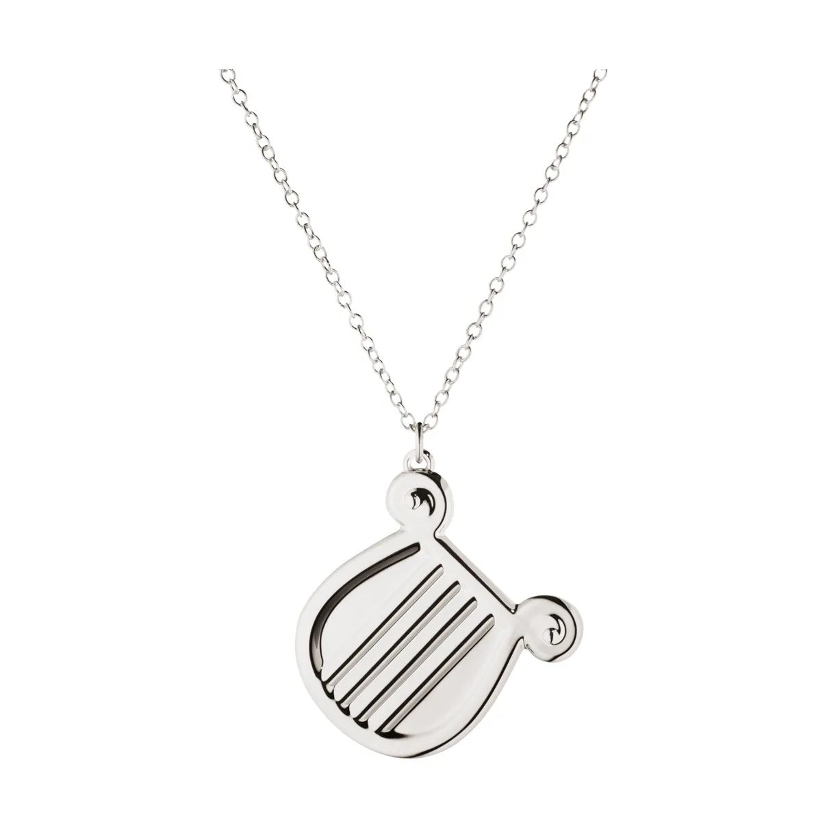 Georg Jensen vuoden 2026 joulukoriste Harpa, palladium-pinnoitettu sinkkiseos