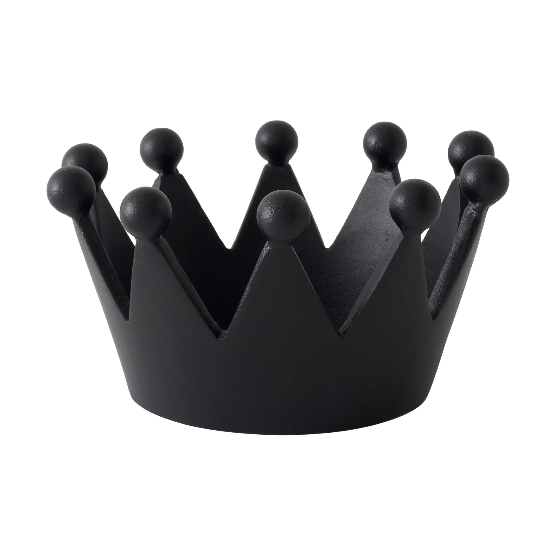 Tom Dixon Cast Iron Crown tuikkukuppi Ø14x8,2 cm