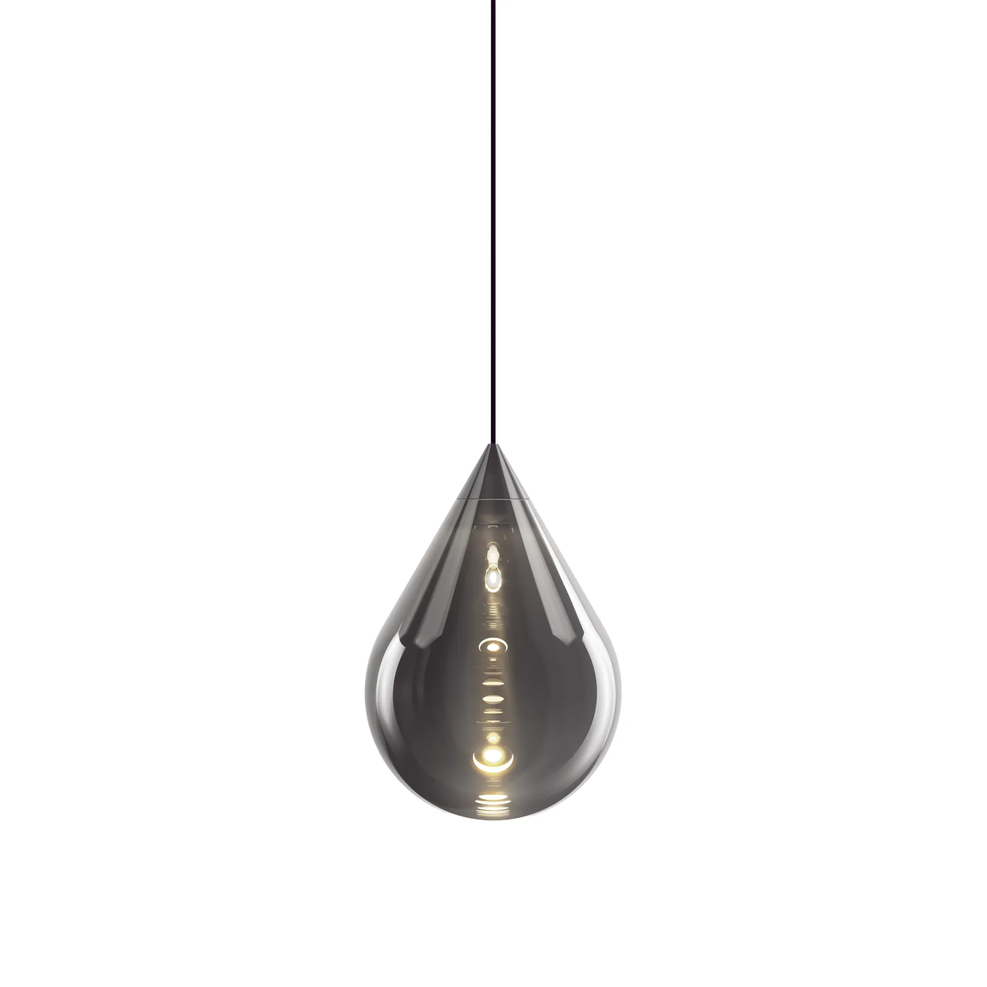Tom Dixon Flare Bead riippuvalaisin Hopea