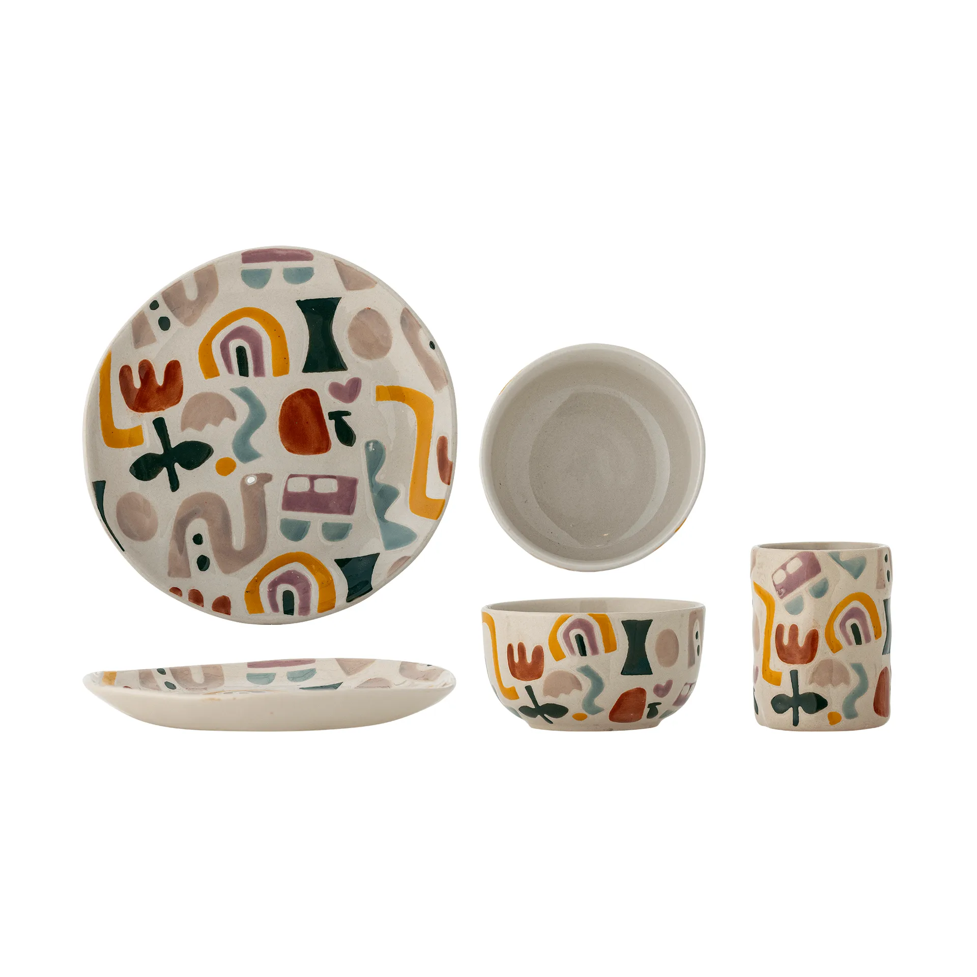 Bloomingville Filur tarjoilusetti Multi, 3 kpl