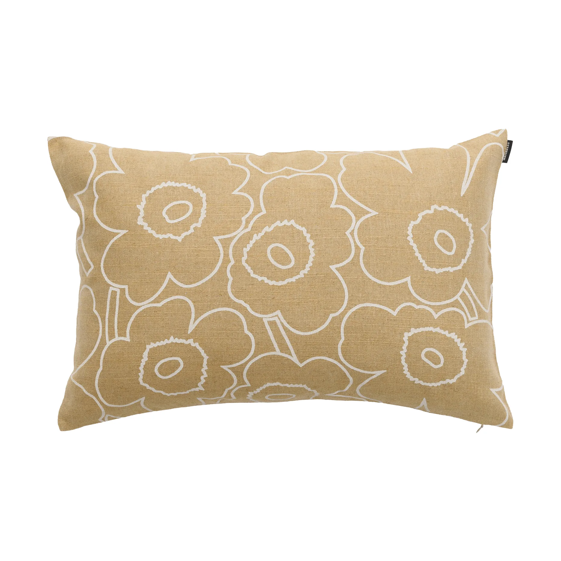 Marimekko Pieni Piirto Unikko tyynynpäällinen Straw-off white, 40x60 cm