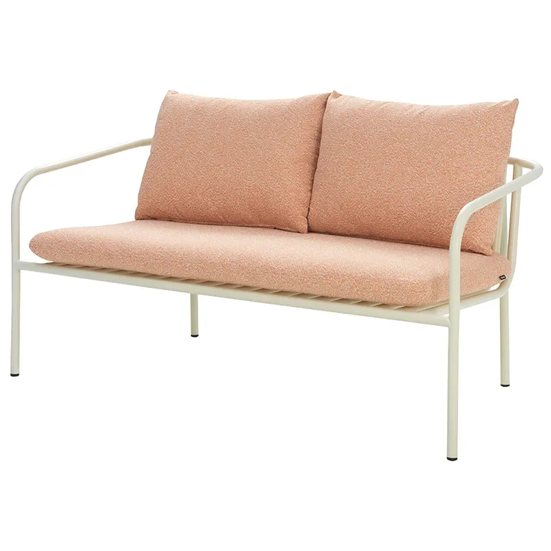 Brafab, Bendt sohva Pearl White / Teddy Orange