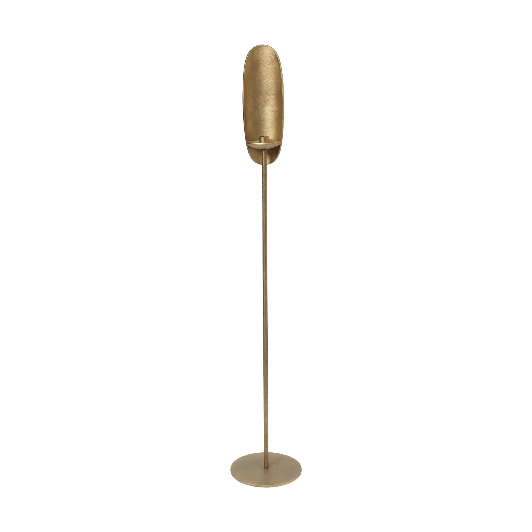 Ferm Living Agapé lattiakynttilänjalka Brass finish