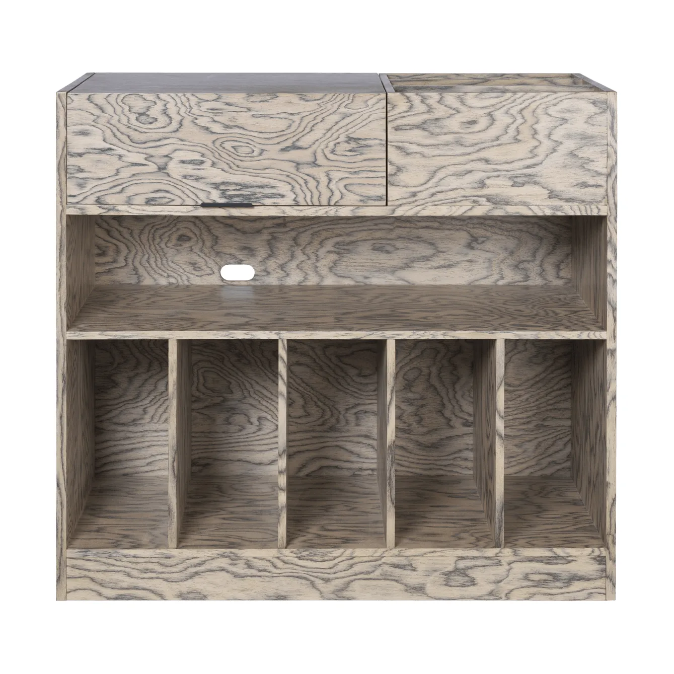 Ferm Living Cabri mediakaappi Grey, 86x45x81 cm