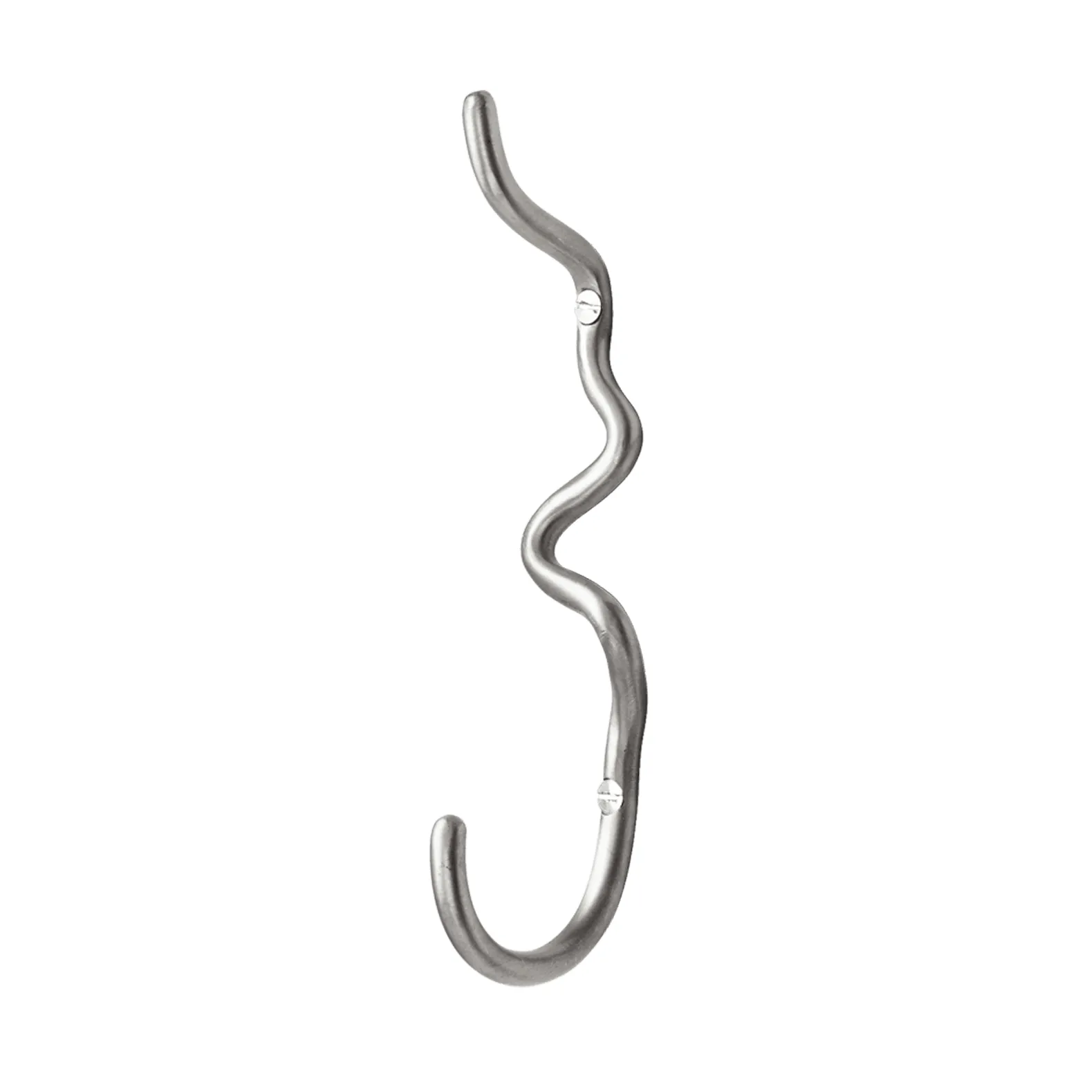 Ferm Living Curvature koukku, 1-osainen ruostumaton teräs