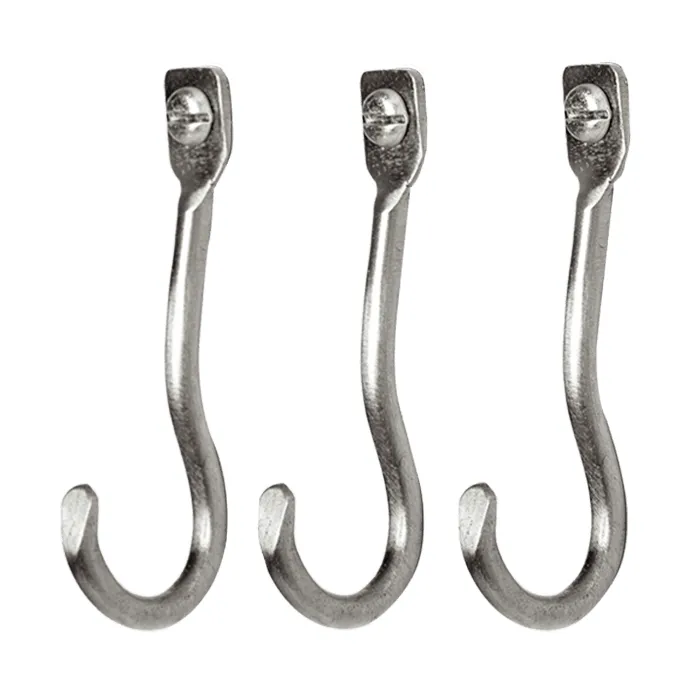 Ferm Living Curvature koukku 3-pack ruostumaton teräs