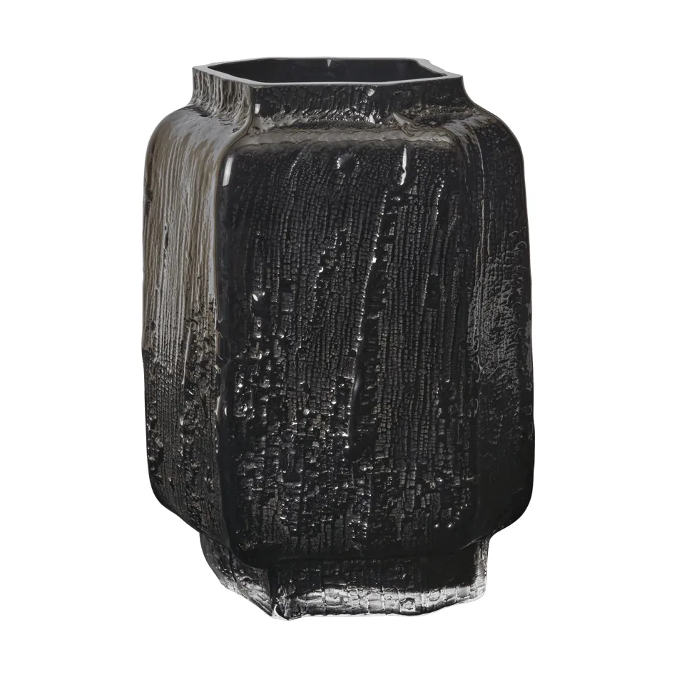 Ferm Living Mokuri maljakko Black, 25 cm