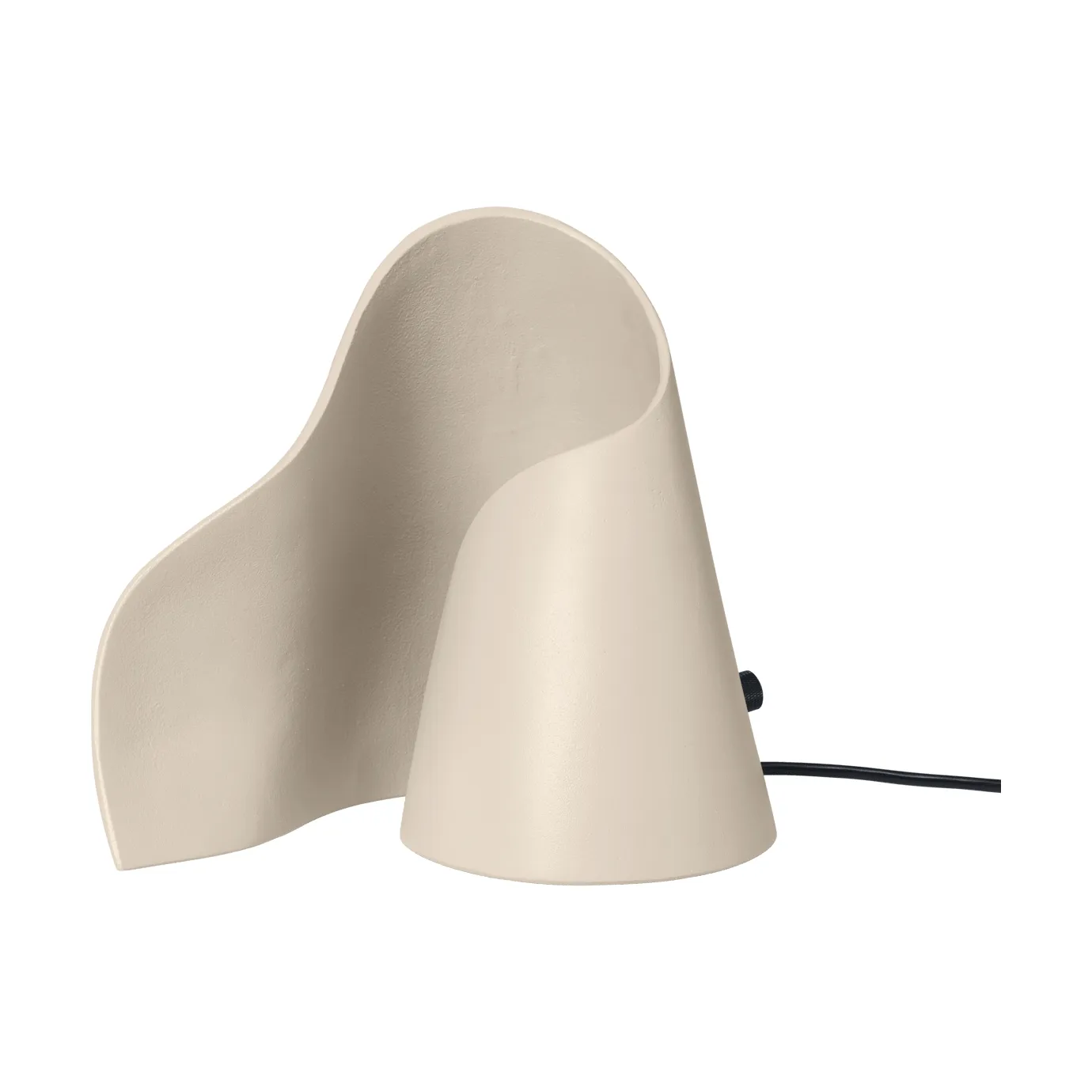 Ferm Living Oyster pöytävalaisin Light cashmere