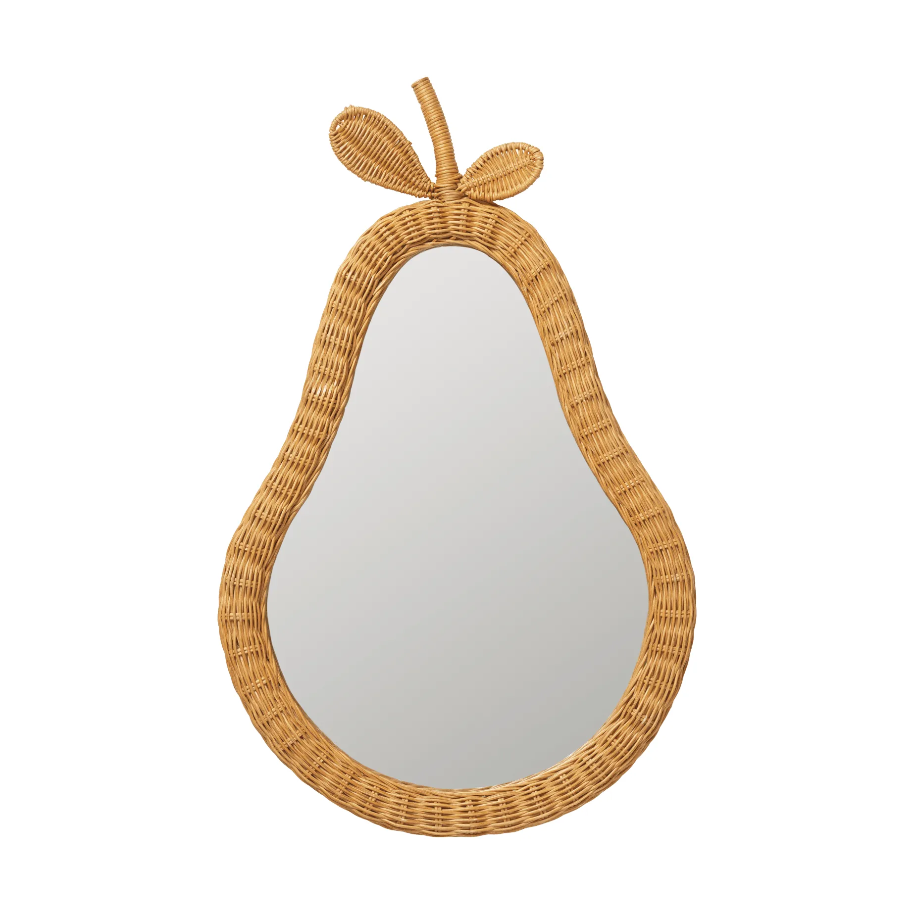 Ferm Living Pear punottu peili Luonnollinen