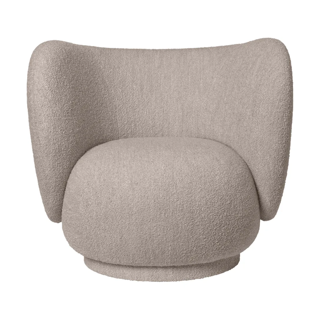 Ferm Living Rico kids lounge chair nojatuoli Luonnollinen