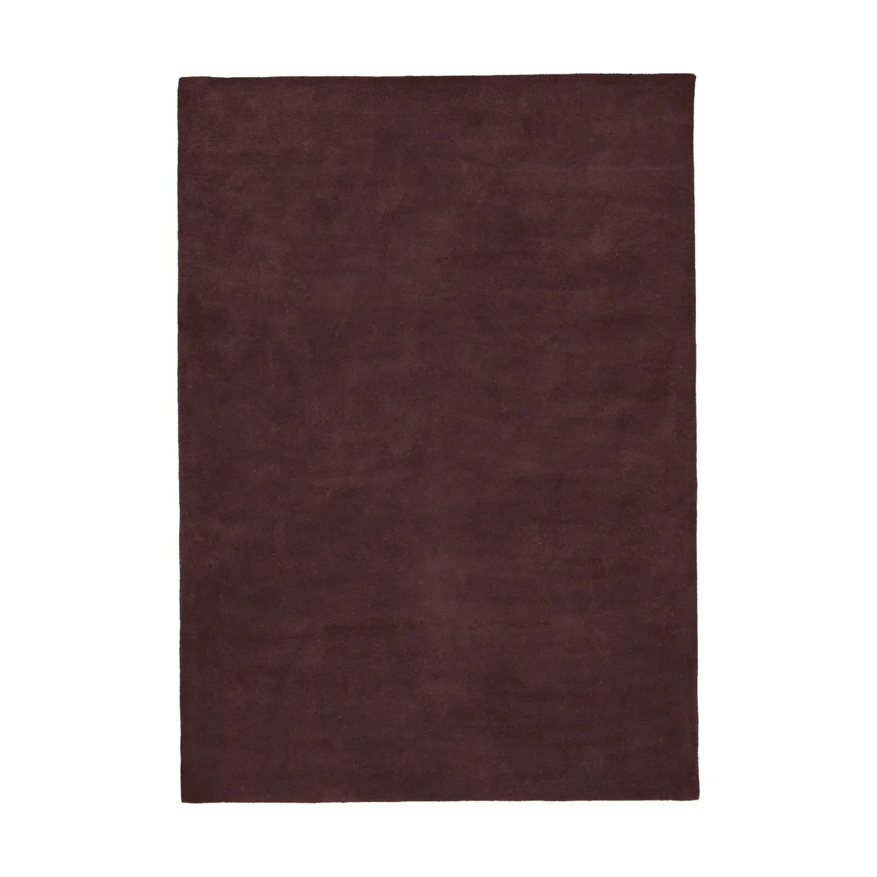 Ferm Living Stille tuftattu matto Dark pecan, 140x200 cm