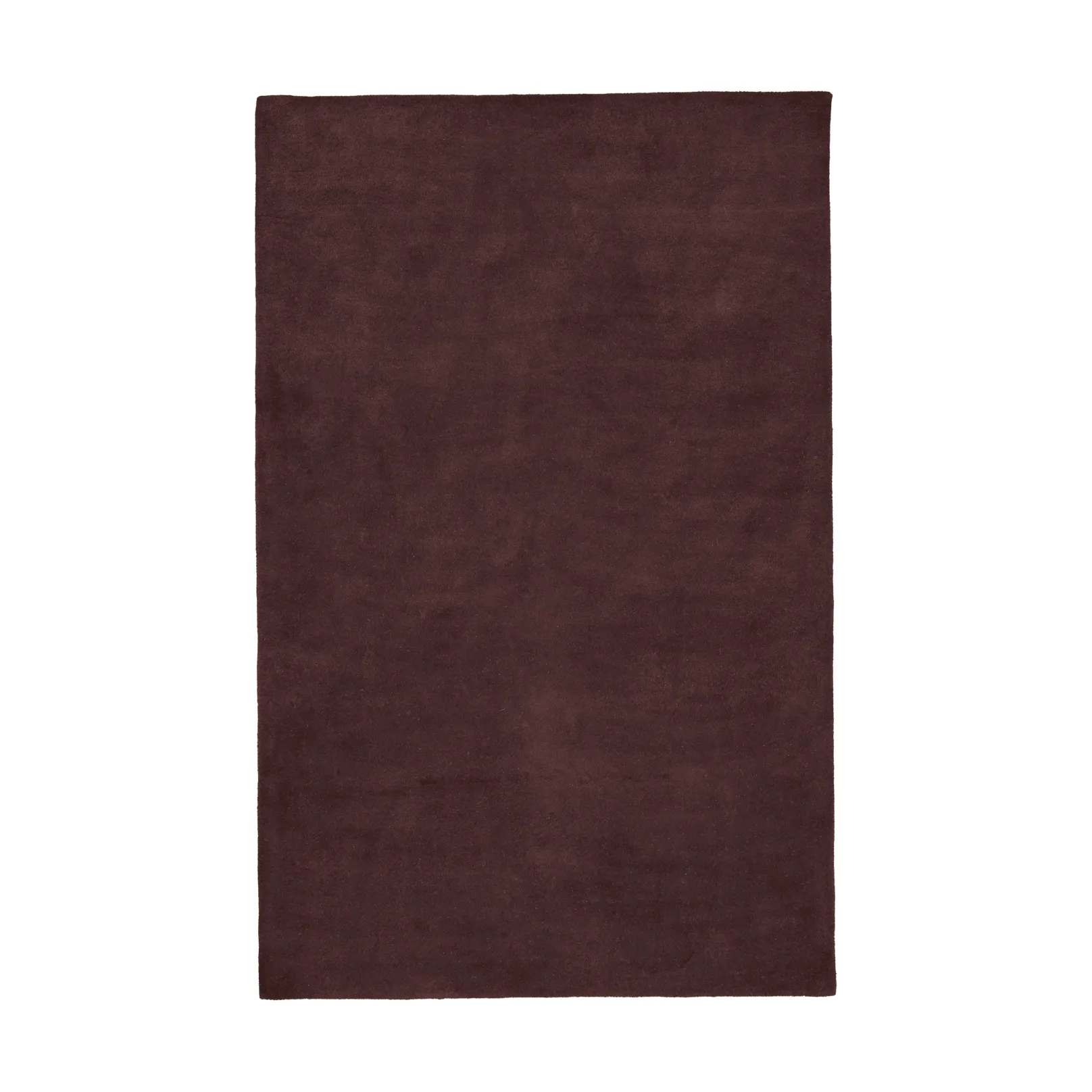 Ferm Living Stille tuftattu matto Dark pecan, 160x250 cm