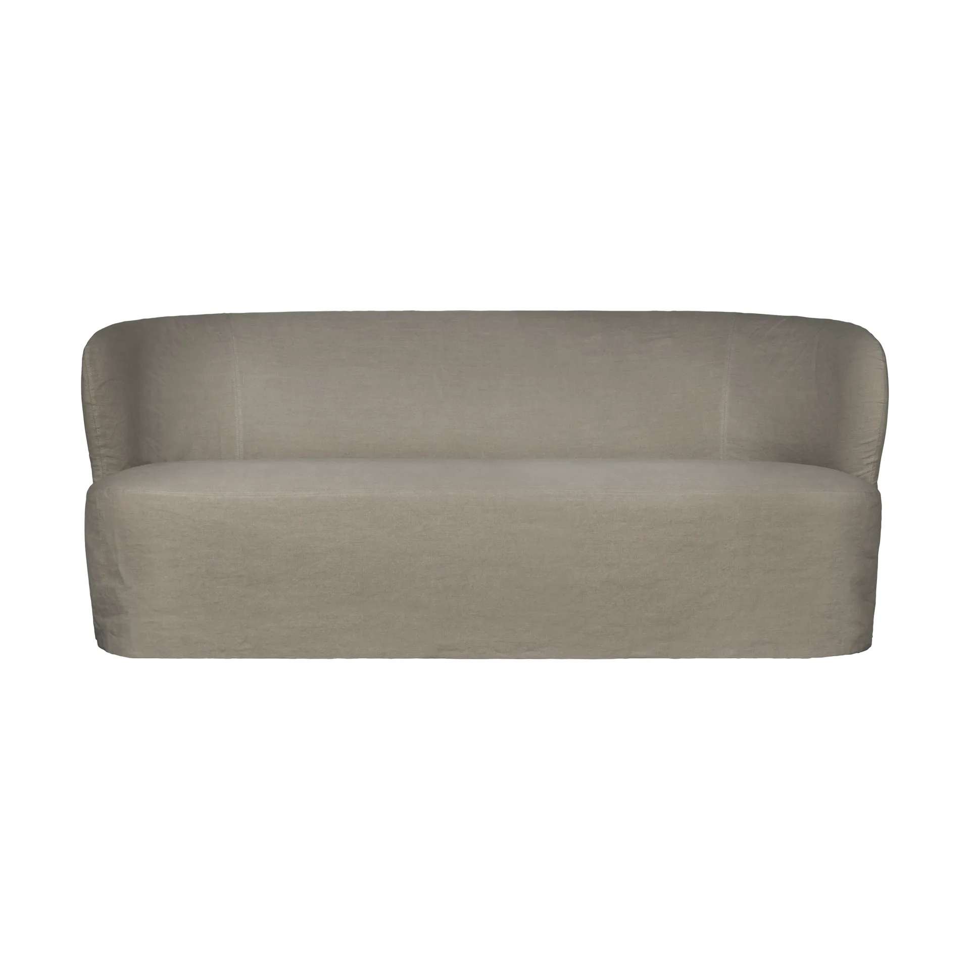 GUBI Stay Slipcover sohva Linen 0024, 190x95 cm, 2,5-istuttava sohva