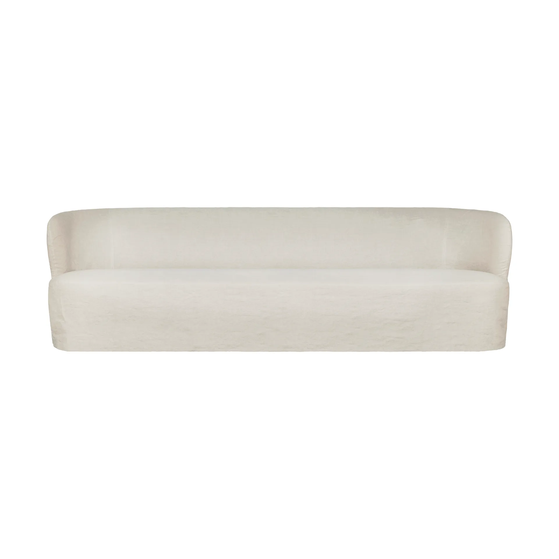 GUBI Stay Slipcover sohva Linen 0023, 260x95 cm, 4-istuin