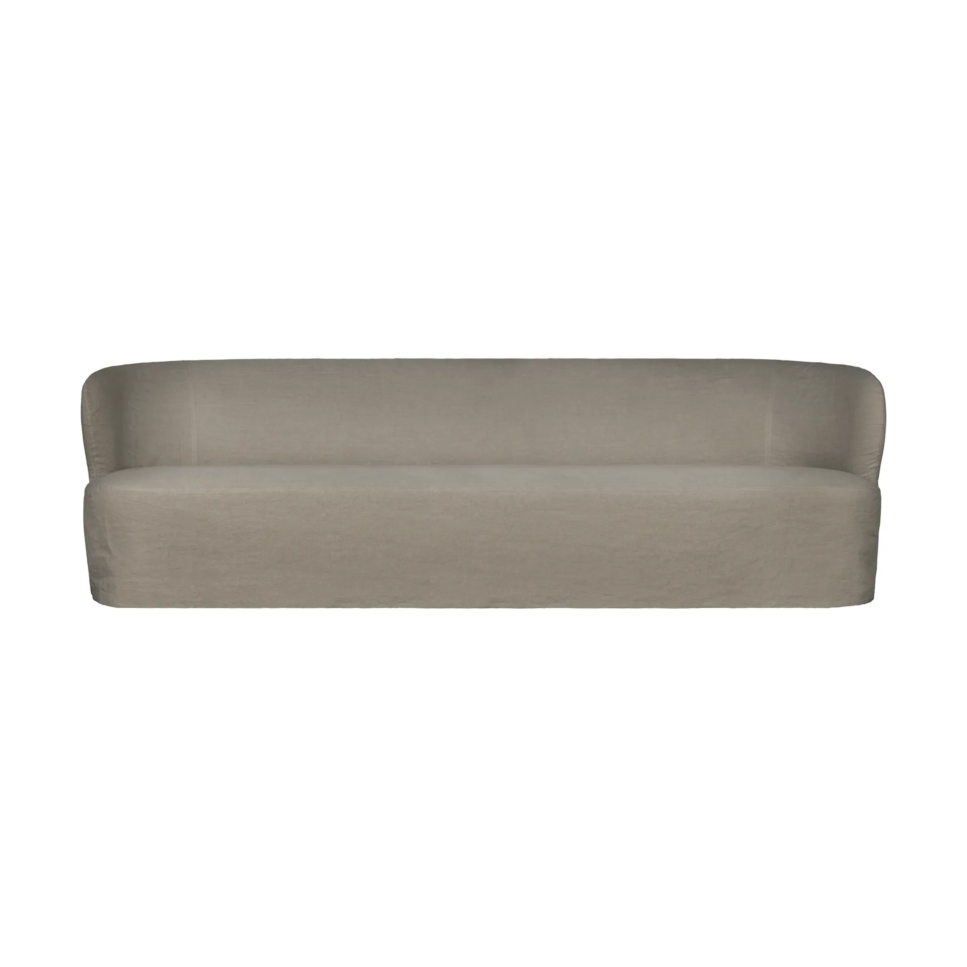 GUBI Stay Slipcover sohva Linen 0024, 260x95 cm, 4-istuin
