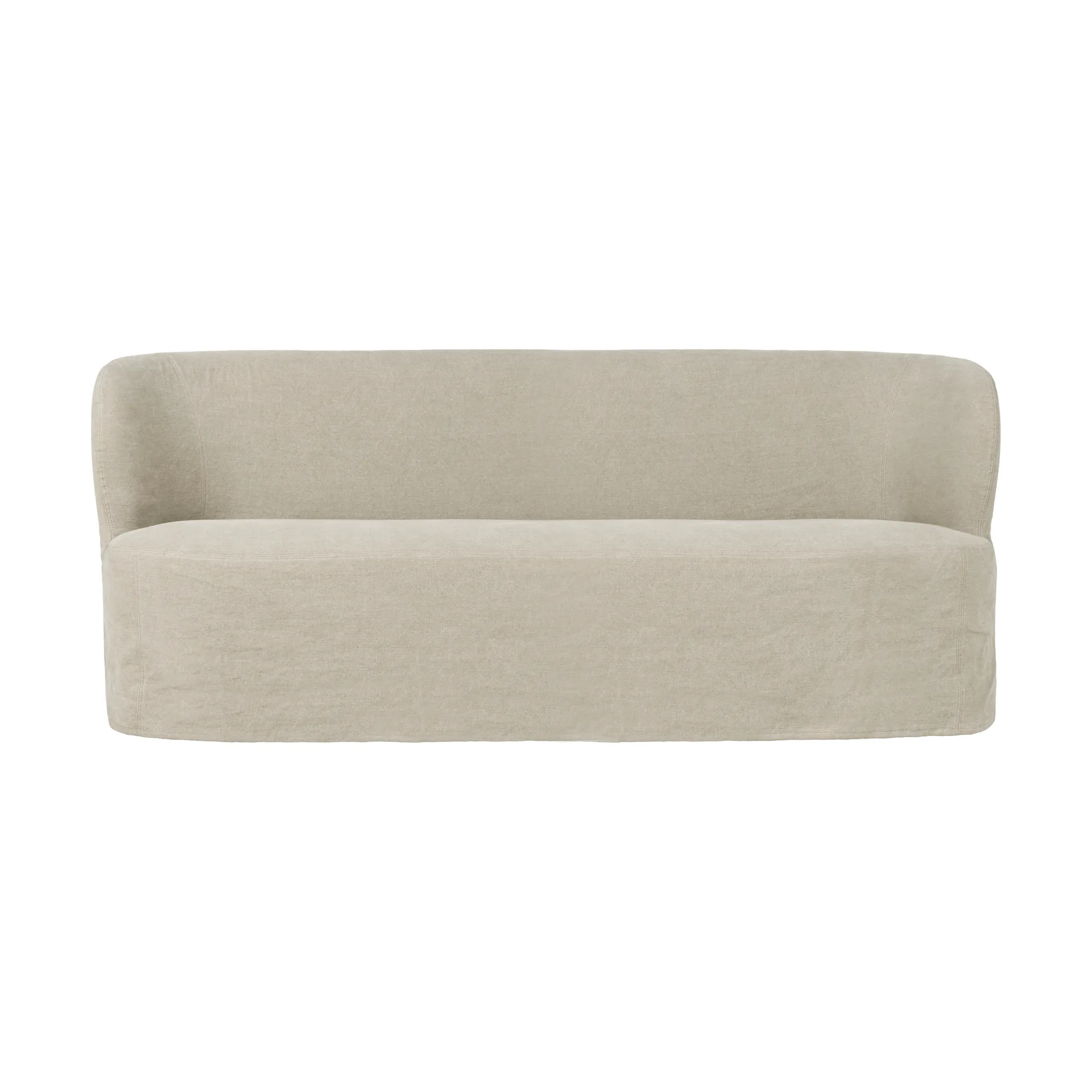 GUBI Stay Slipcover sohva Linen 0023, 190x70 cm, 2,5-istuinpaneeli