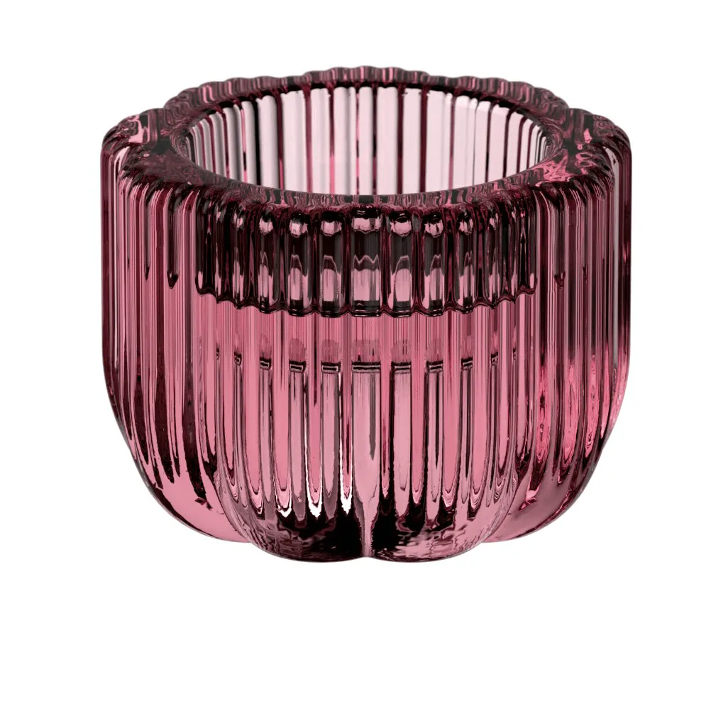 Villeroy & Boch Fleur 2-in-1 kynttilälyhty Cassis, Ø6,3 cm