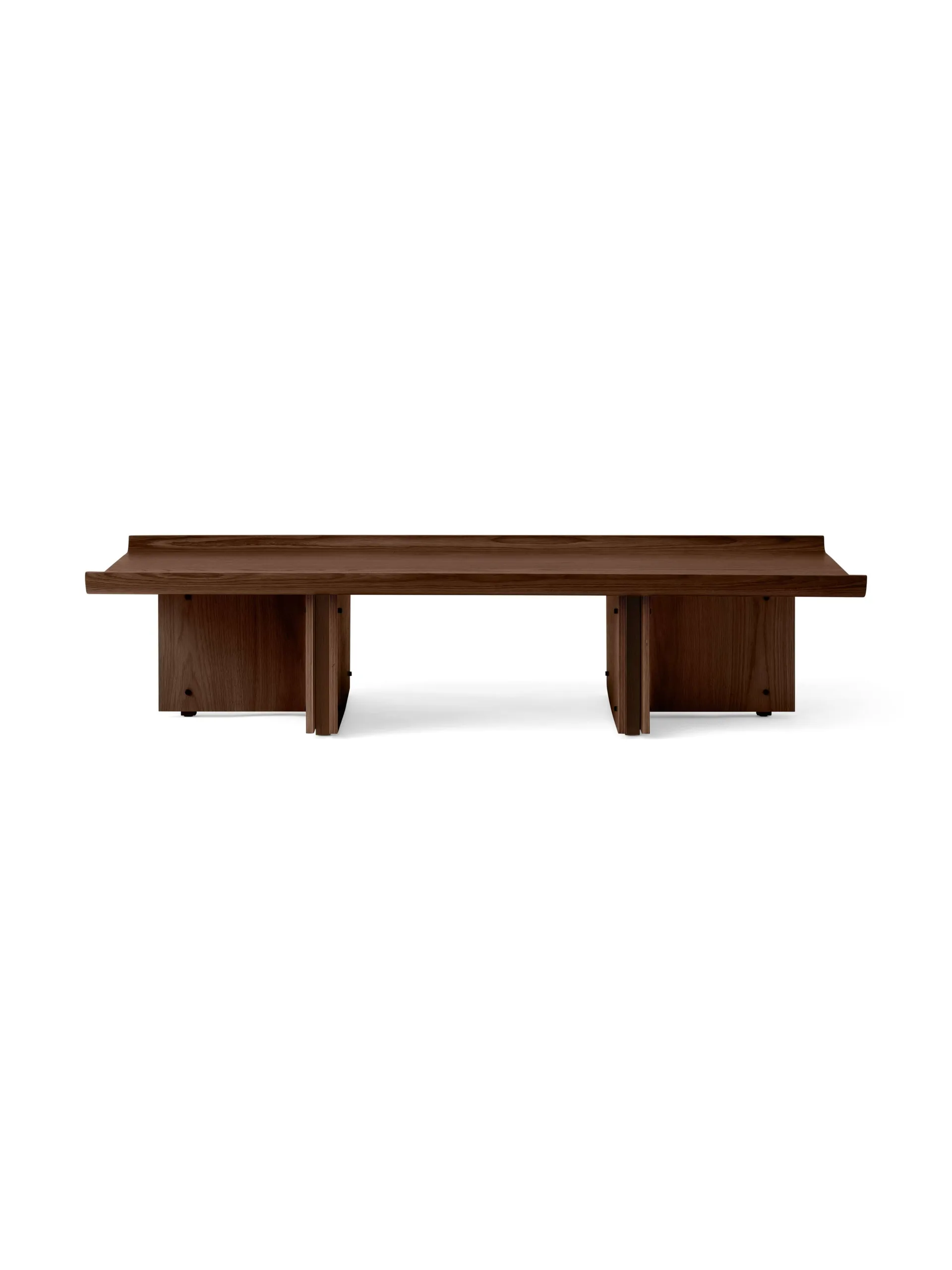 Audo Copenhagen Conrad Lounge Table tammi Tummapetsattu tammi, 149x74 cm