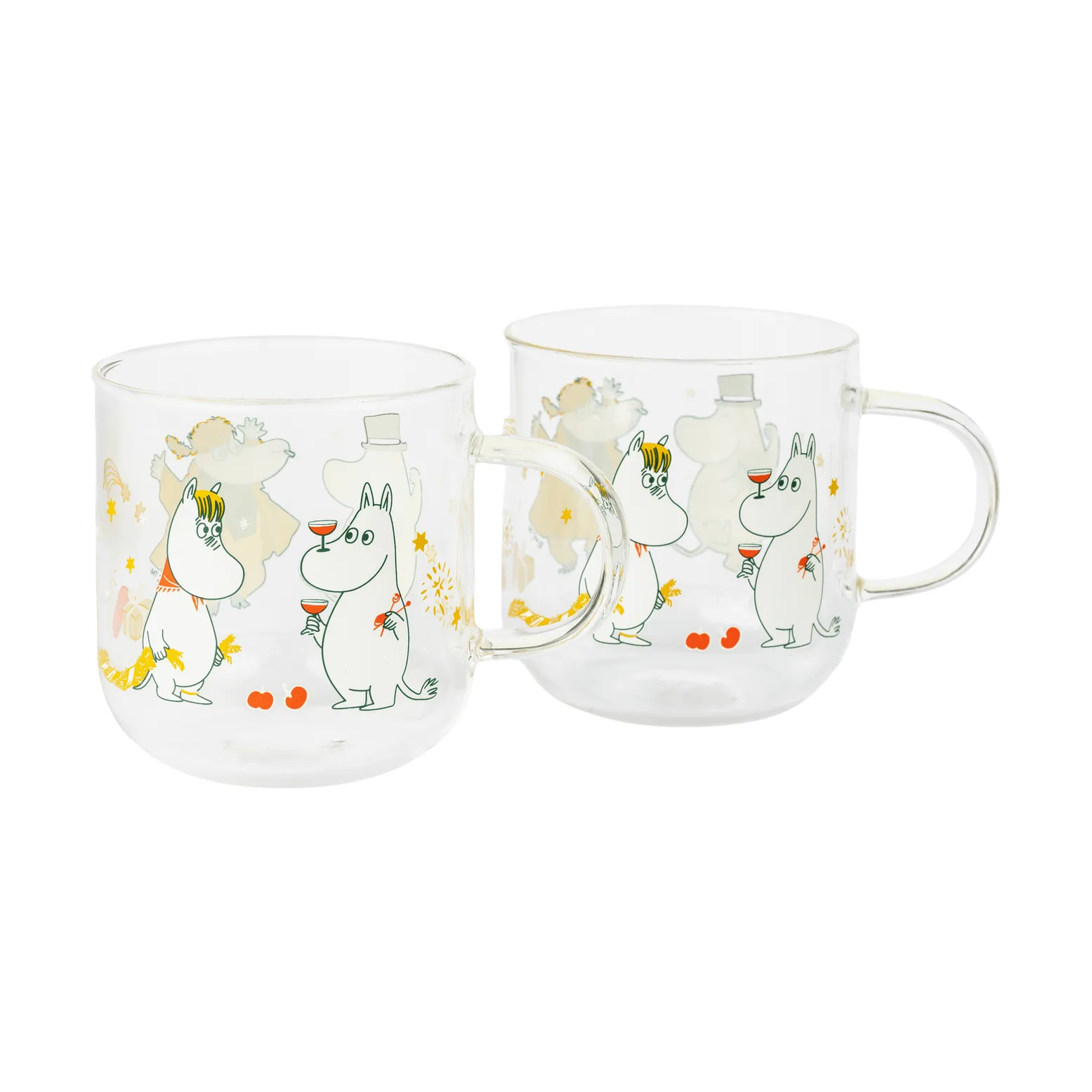 Moomin Arabia Moomin lasimuki Rakkauslahja, 30 cl, 2 kpl