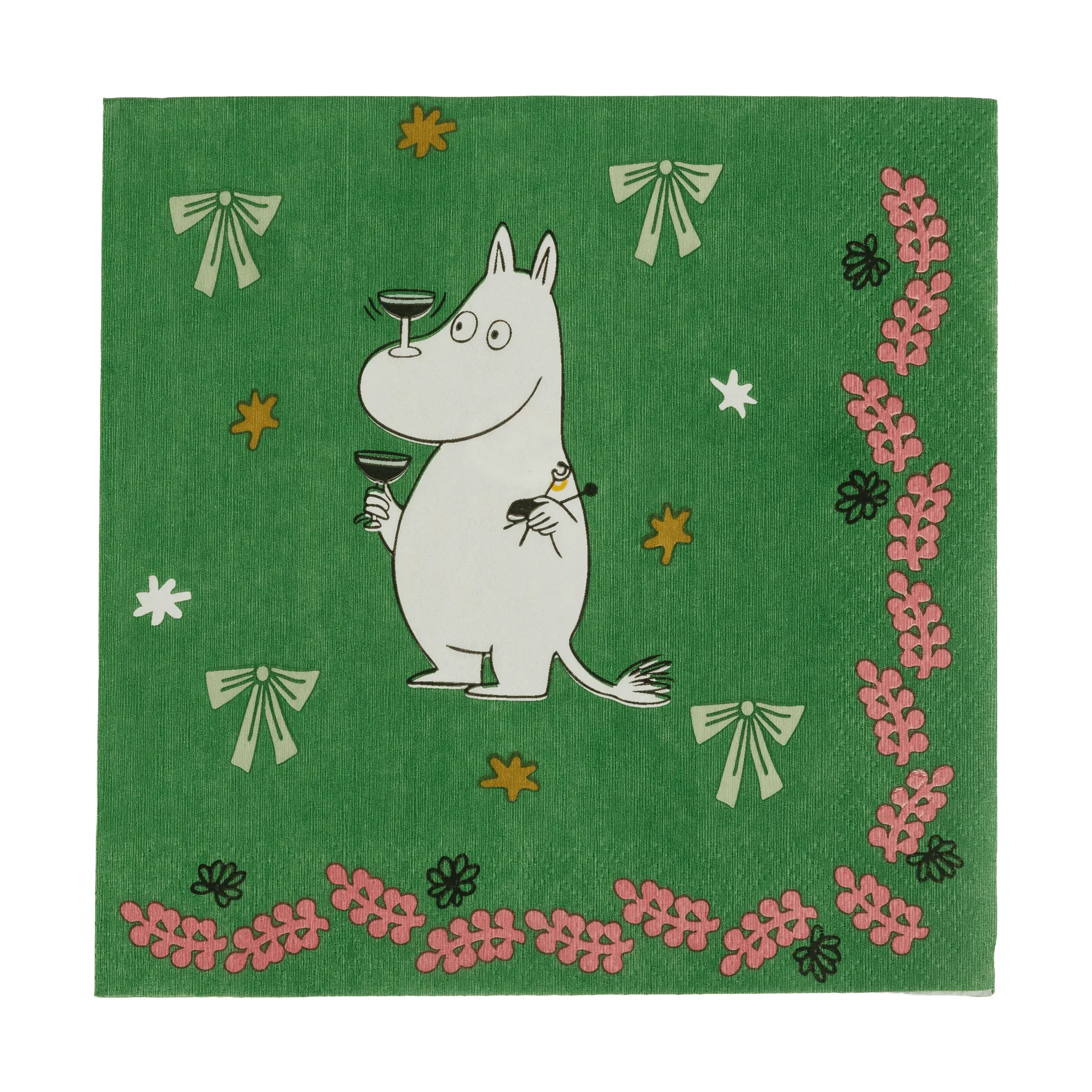 Moomin Arabia Muumi paperiservetti Rakkauslahja, 33x33 cm, 20 kpl