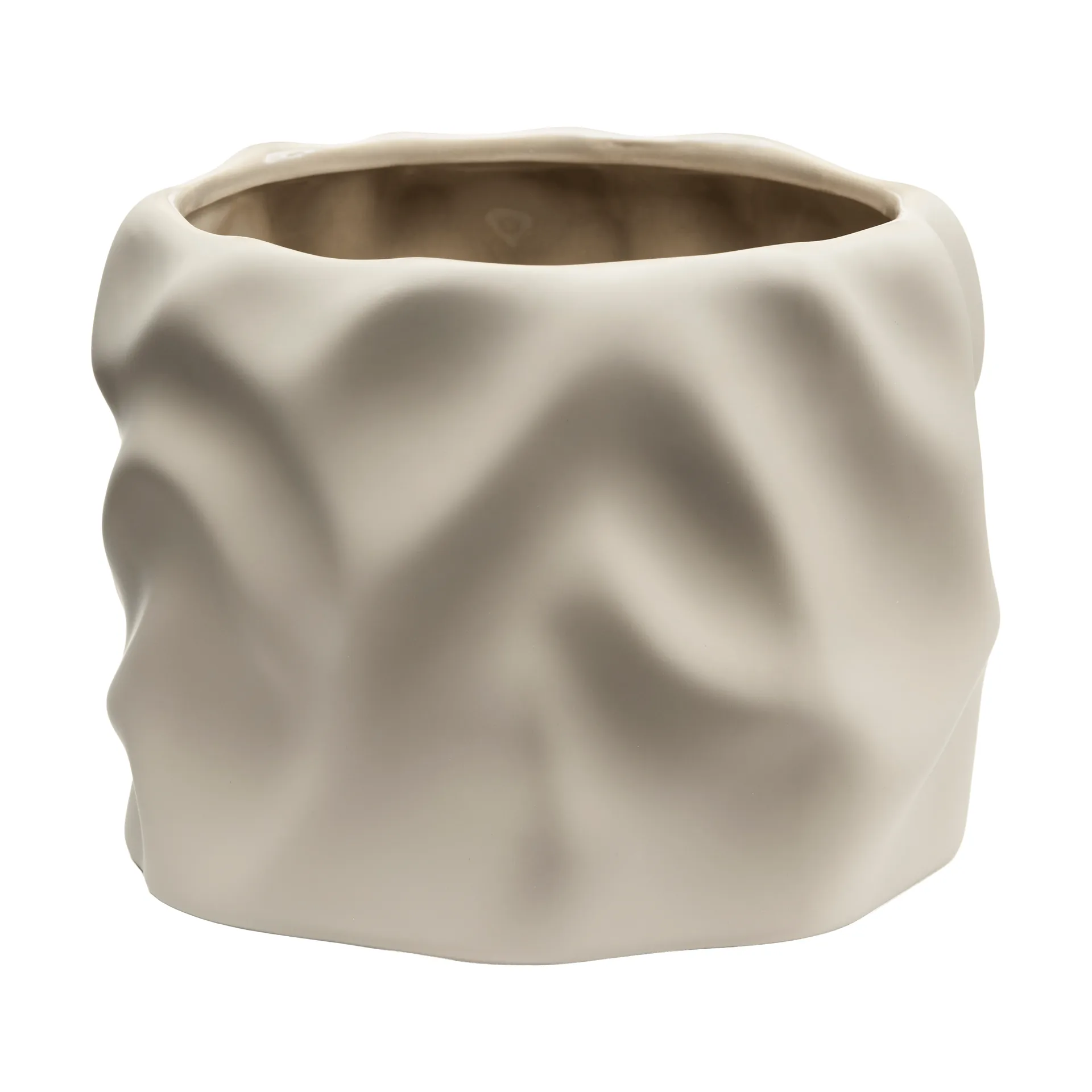 Cooee Design Drift desert kukkaruukku Hiekka, pieni Ø15 cm