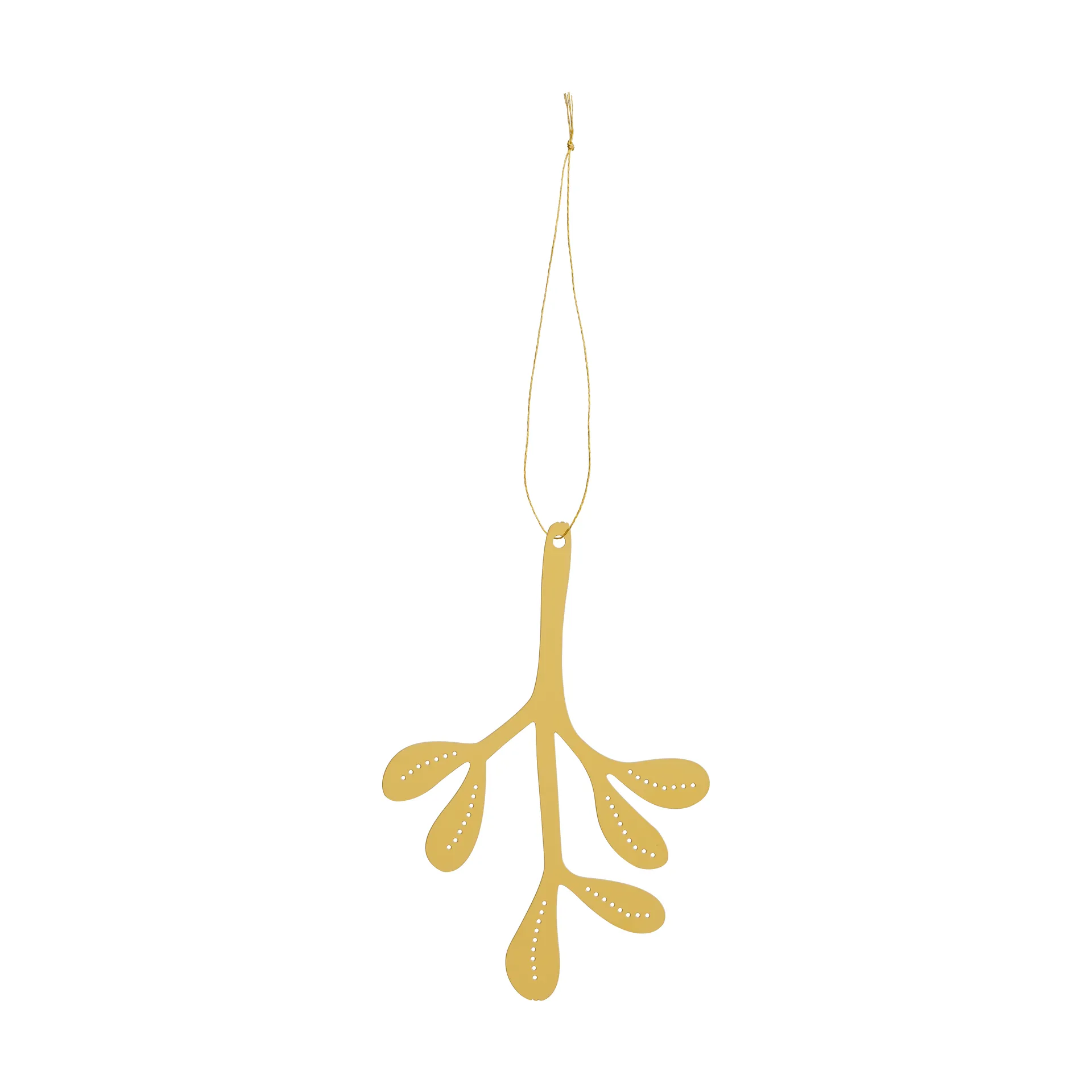Cooee Design Mistletoe joulukoriste 2 kpl Messinki, 12 cm