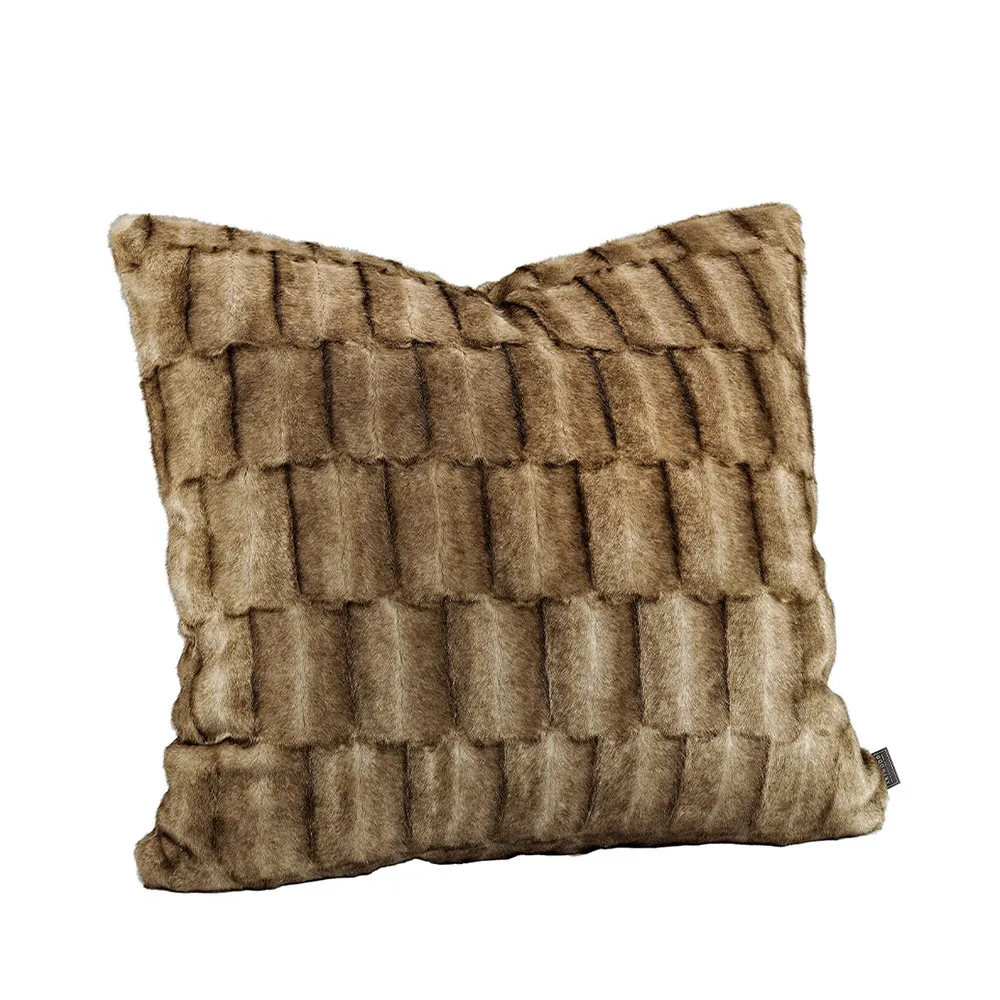 Artwood, BELMONT Tyynynpäällinen Beige/Simply Greige, taustapuoli kudottua kangasta 60x60 cm