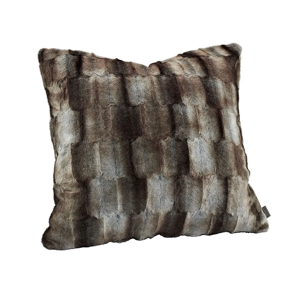 Artwood, BELMONT Tyynynpäällinen Grey/Simply Greige, taustapuoli kudottua kangasta 60x60 cm
