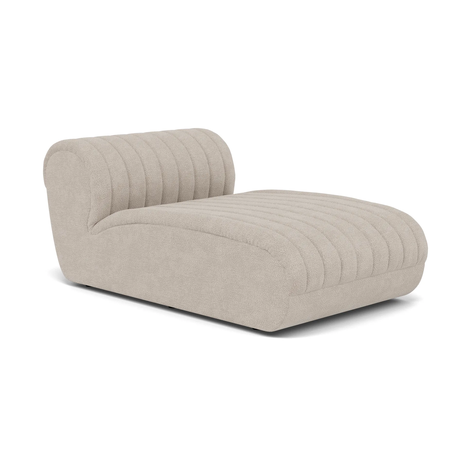 Muuto Coltre-sohvamoduuli Chaise lounge moduuli, turf-sand