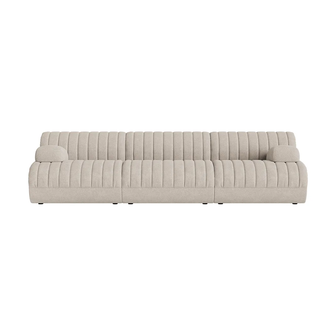 Muuto Coltre modulaarisohva Kokoonpano 2, turf-sand, 3-istuttava