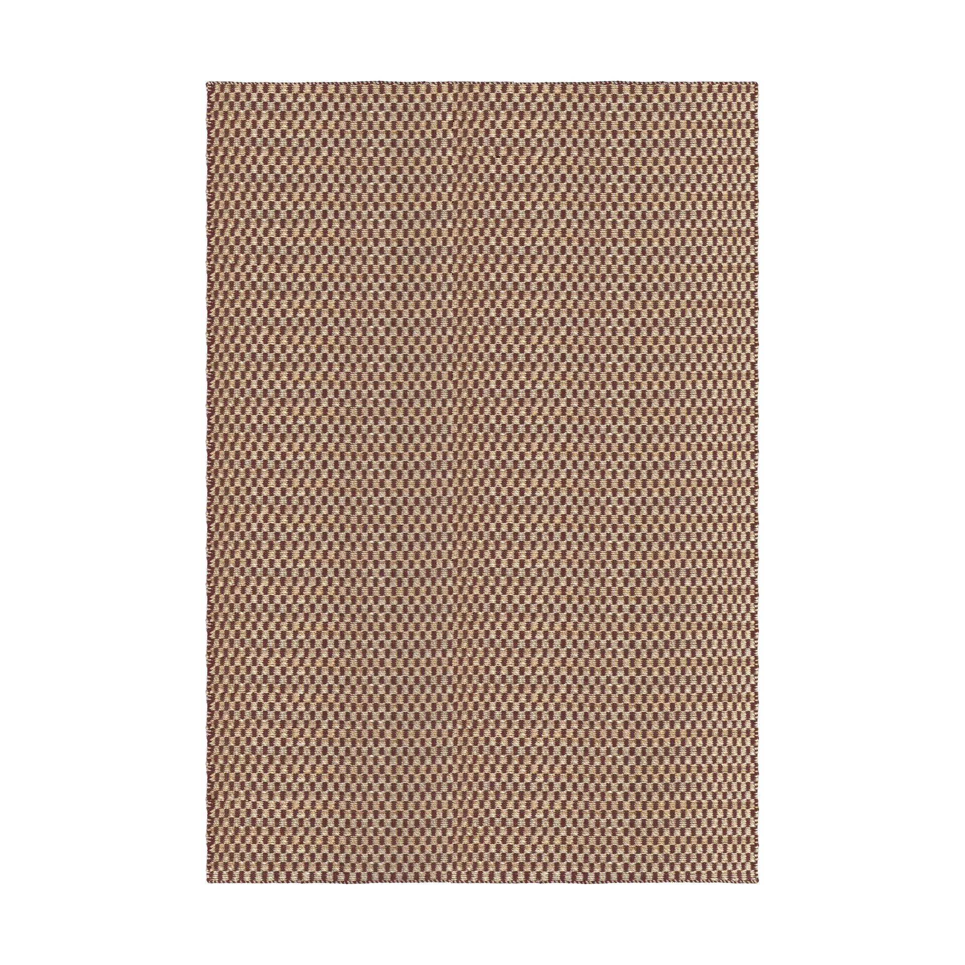 Layered Barley juuttimatto Burgundy, 200x300 cm