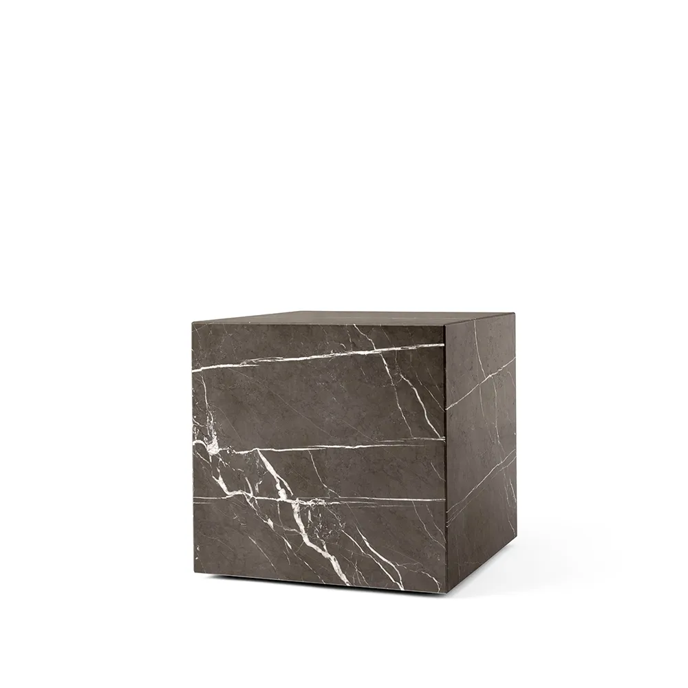 Audo Copenhagen Plinth sohvapöytä Brown, cube