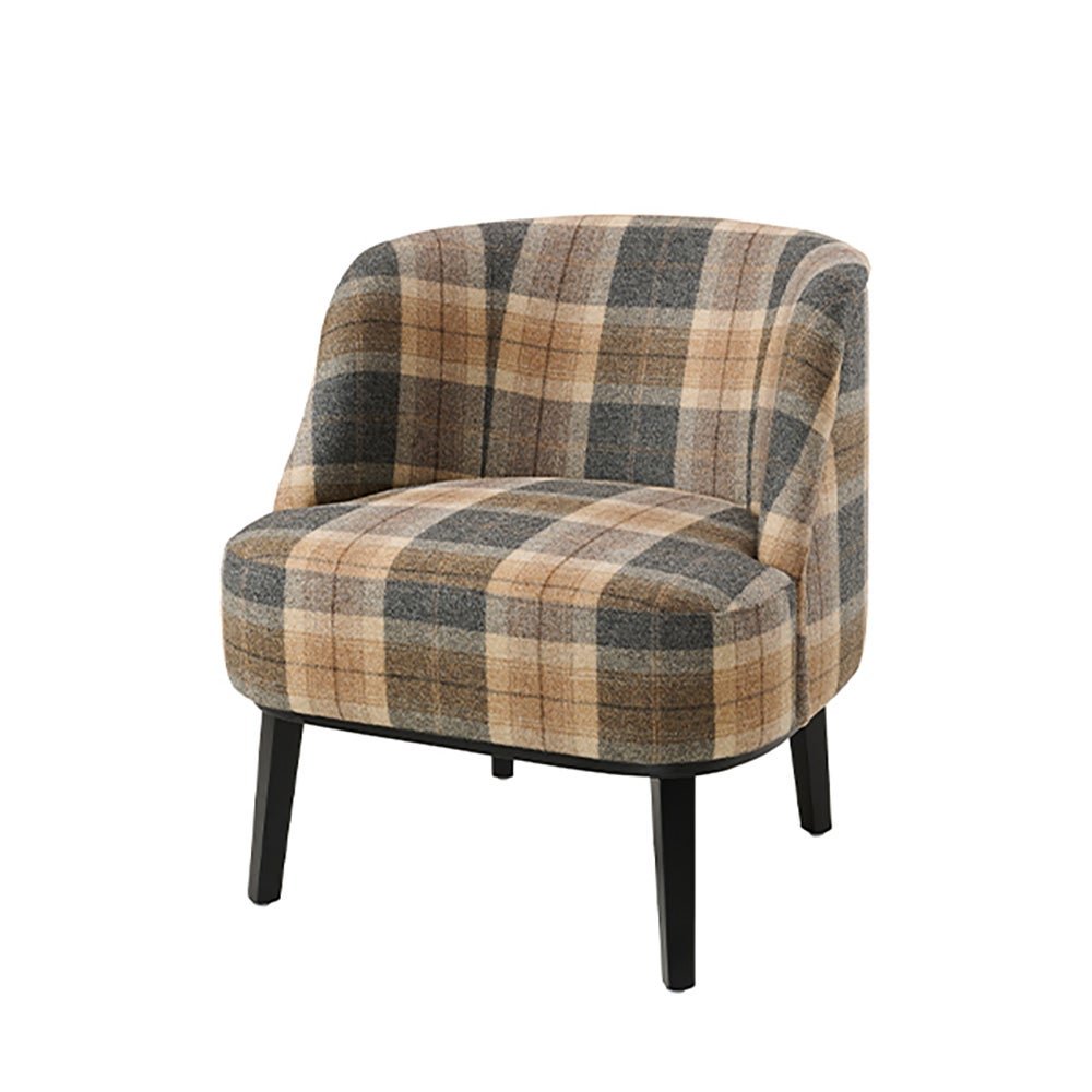Artwood, Fairfax kangasnojatuoli Alister plaid brown
