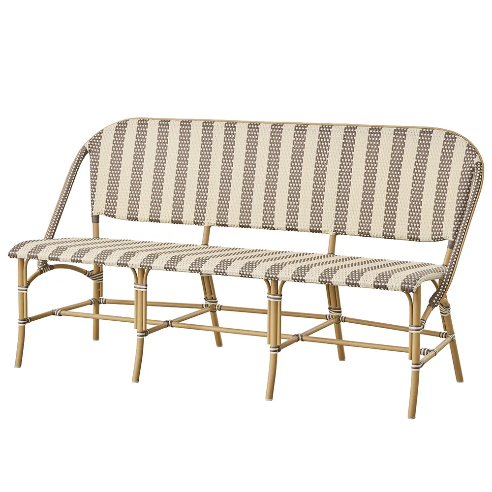 Sika Design, Sofie 3-istuttava sohva valkoinen/cappucino
