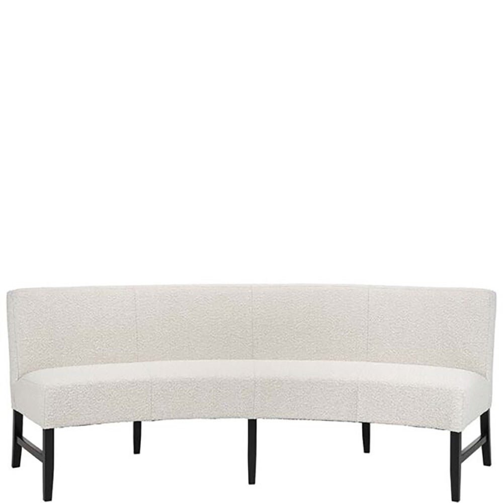 Artwood, GISELLE ruokasohva - 260 cm-Nobu boucle cream