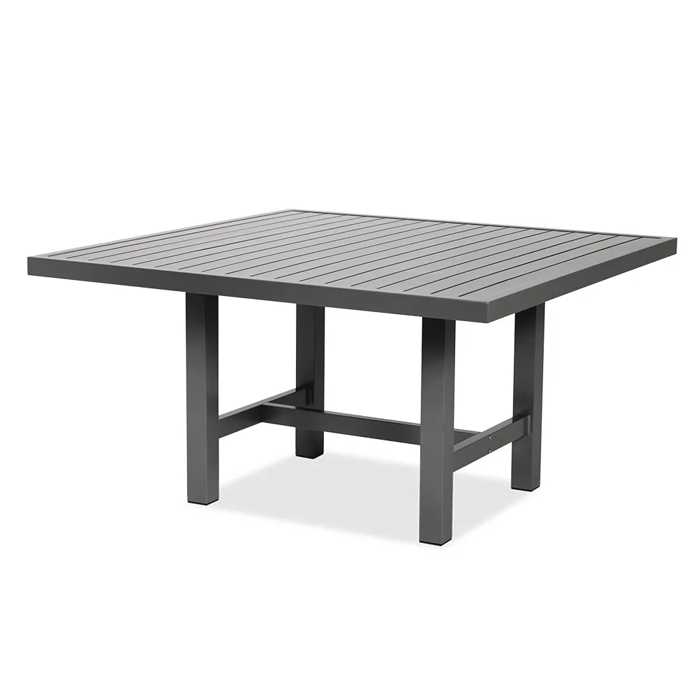 Fri Form, 122x124cm H:65.5cm pöytä Alumiini musta