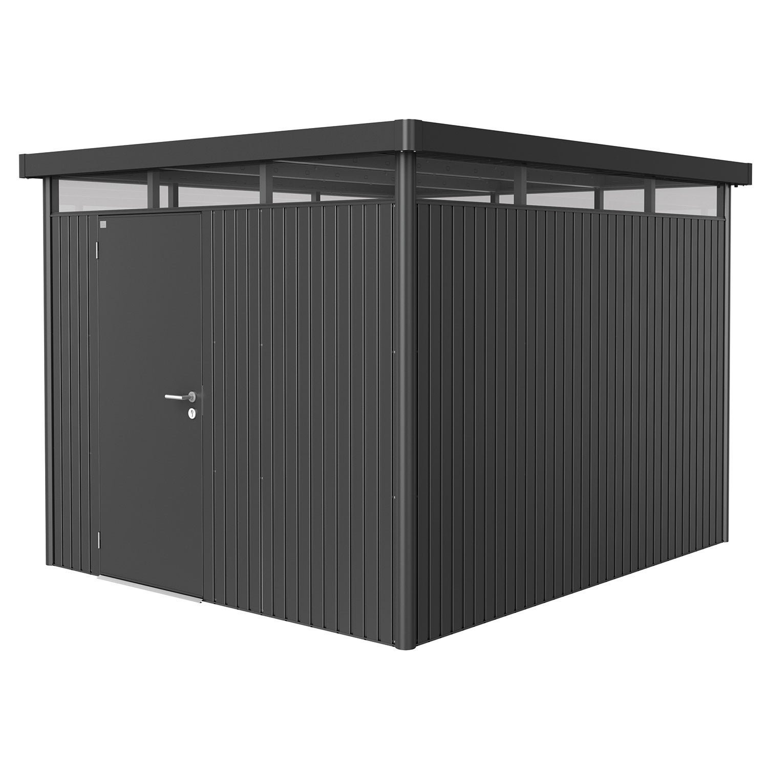 Biohort, Highline puutarhavarasto koko h5 metallic tummanharmaa