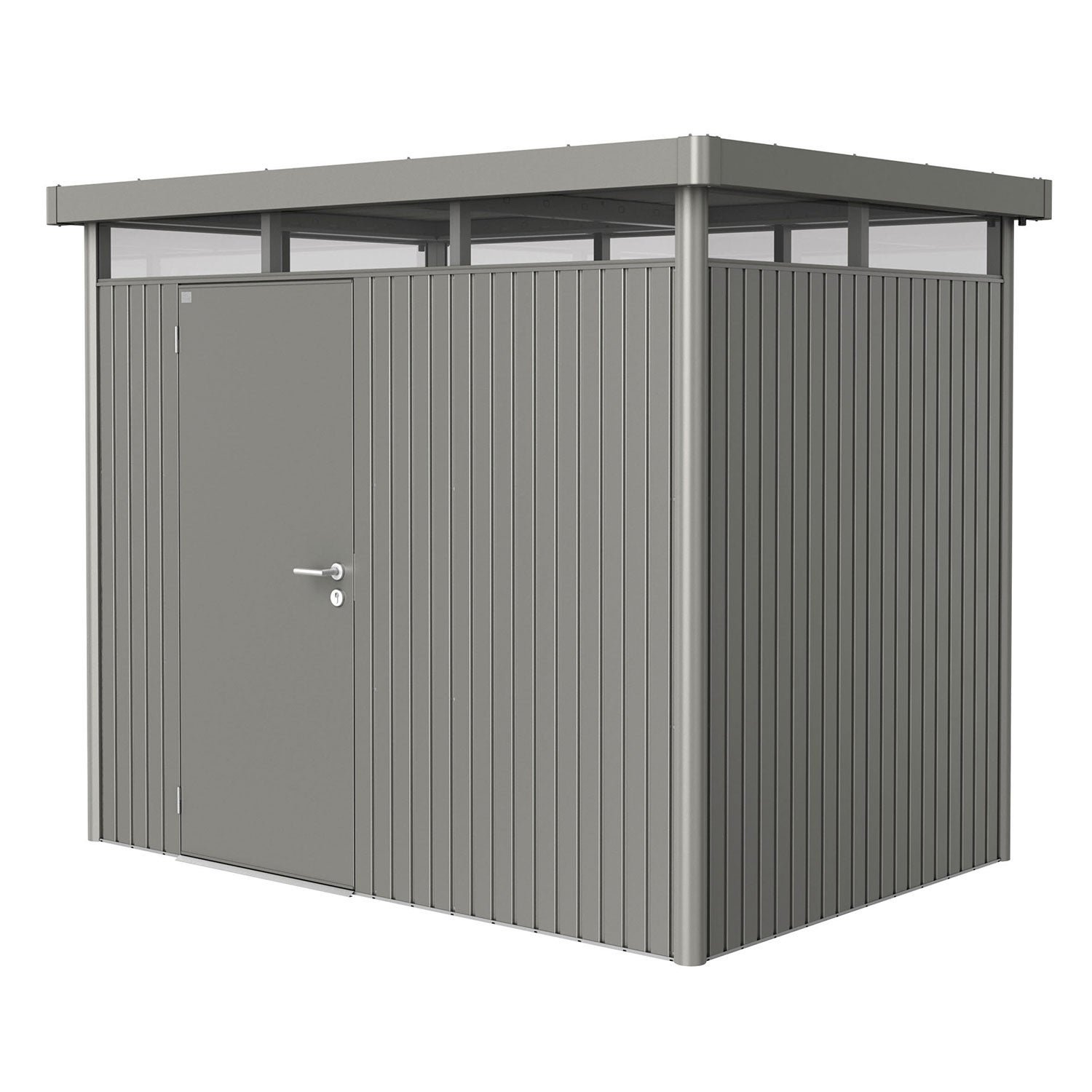 Biohort, Highline puutarhavarasto koko h2 metallic kvarts-harmaa