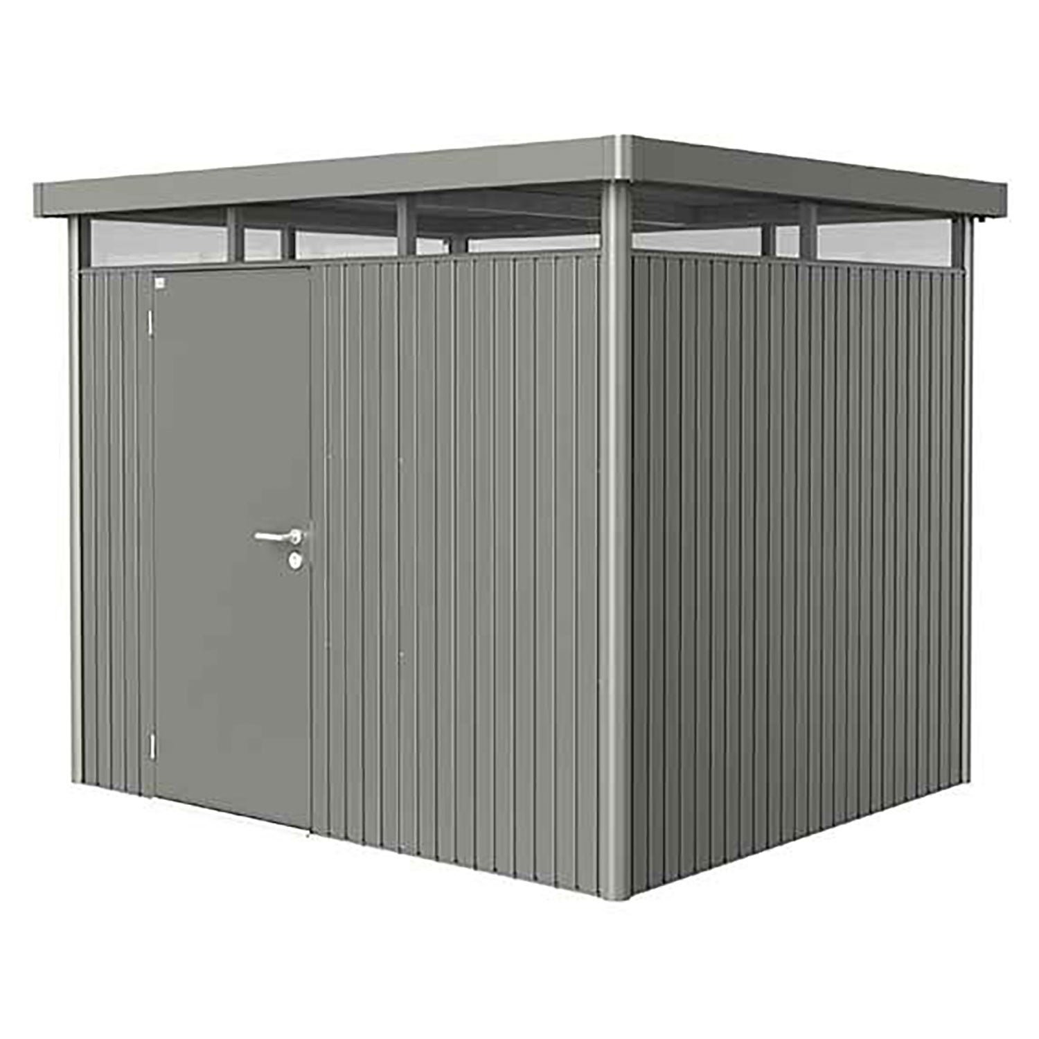 Biohort, Highline puutarhavarasto koko h3 metallic kvarts-harmaa